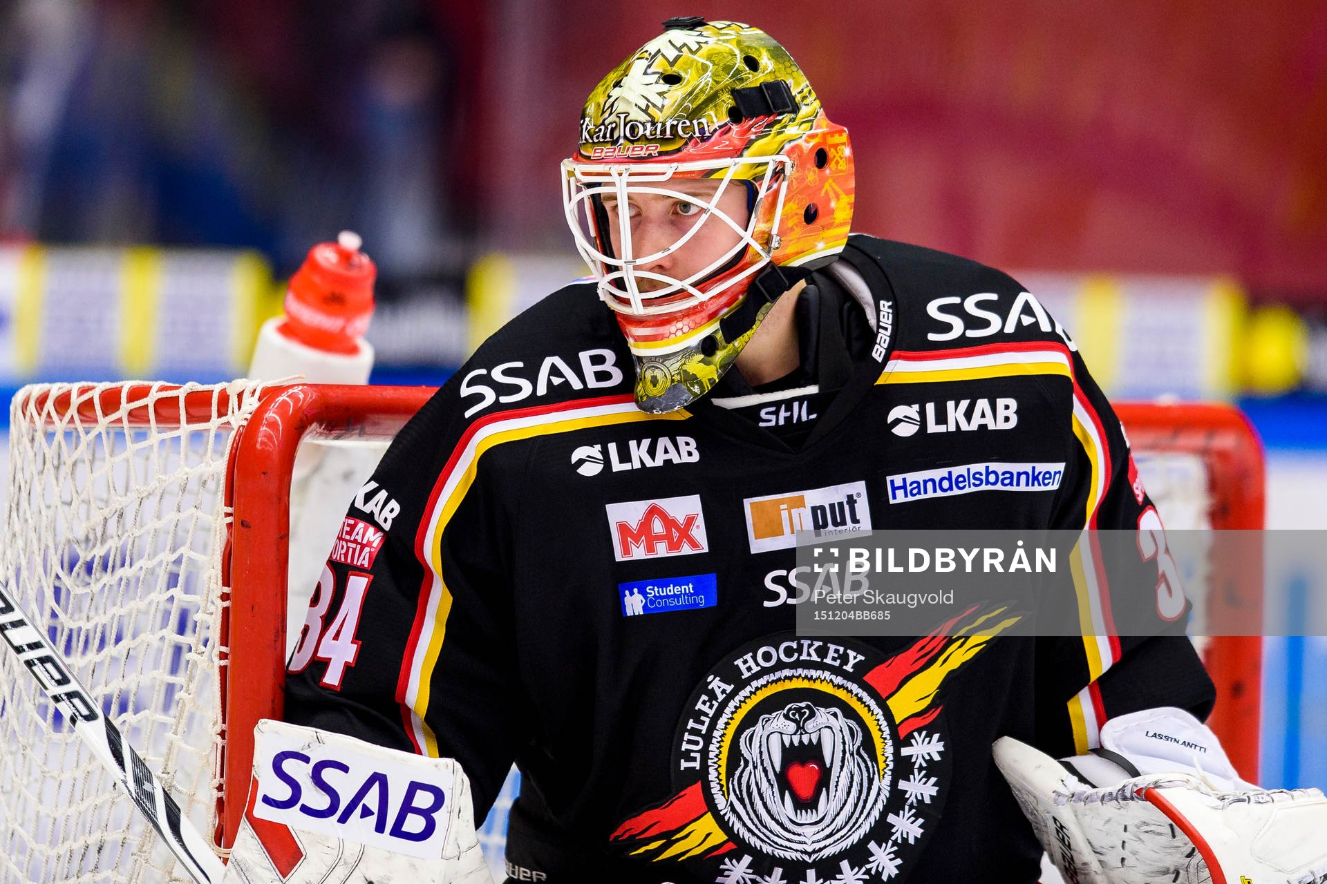 Luleås målvakt Joel Lassinantti