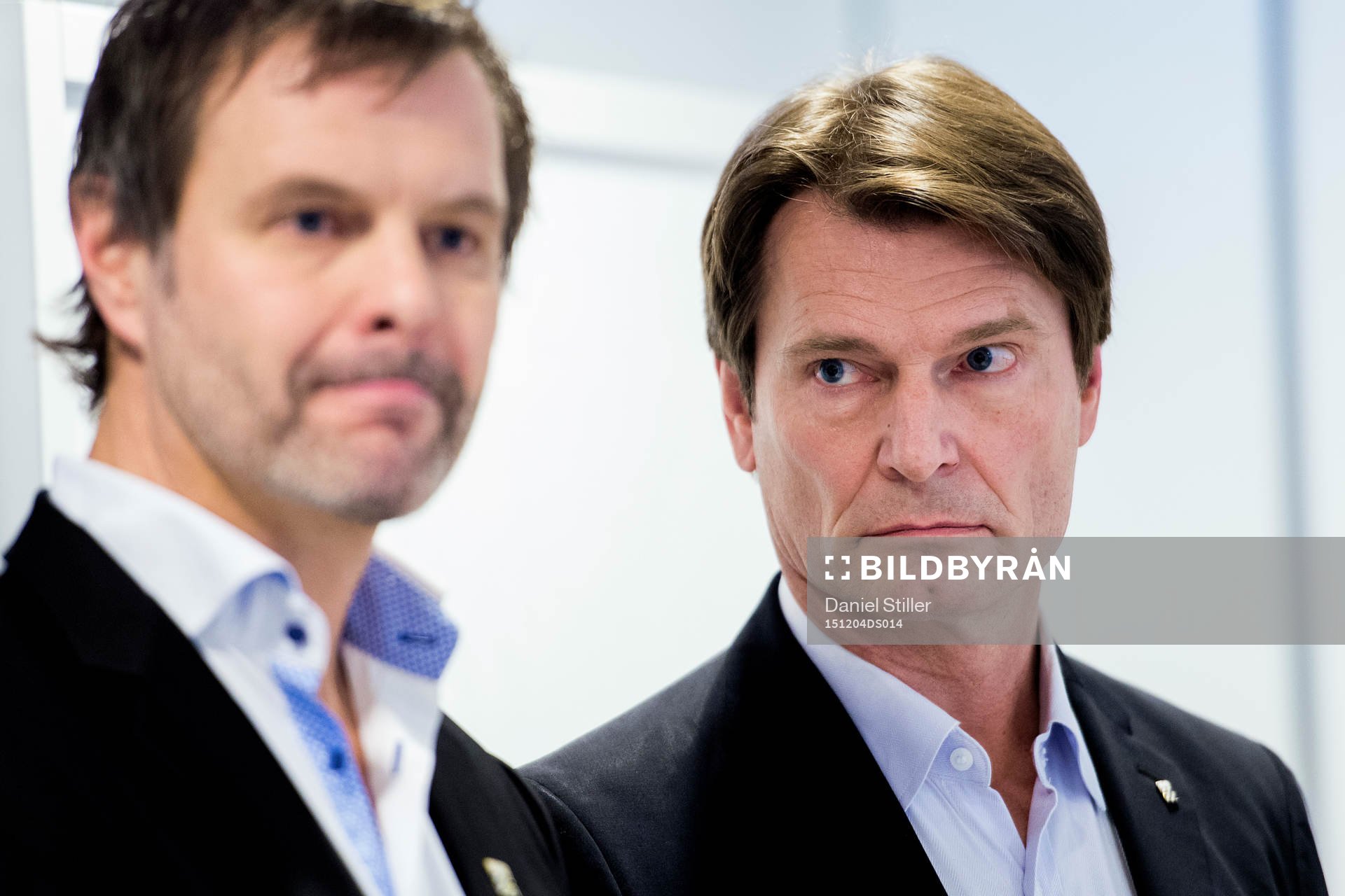 Ordförande Karl Jartun samt avgående klubbdirektör