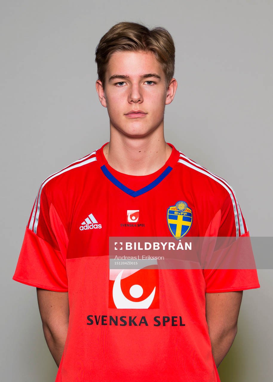 Mathias Nilsson i P16/99-landslaget