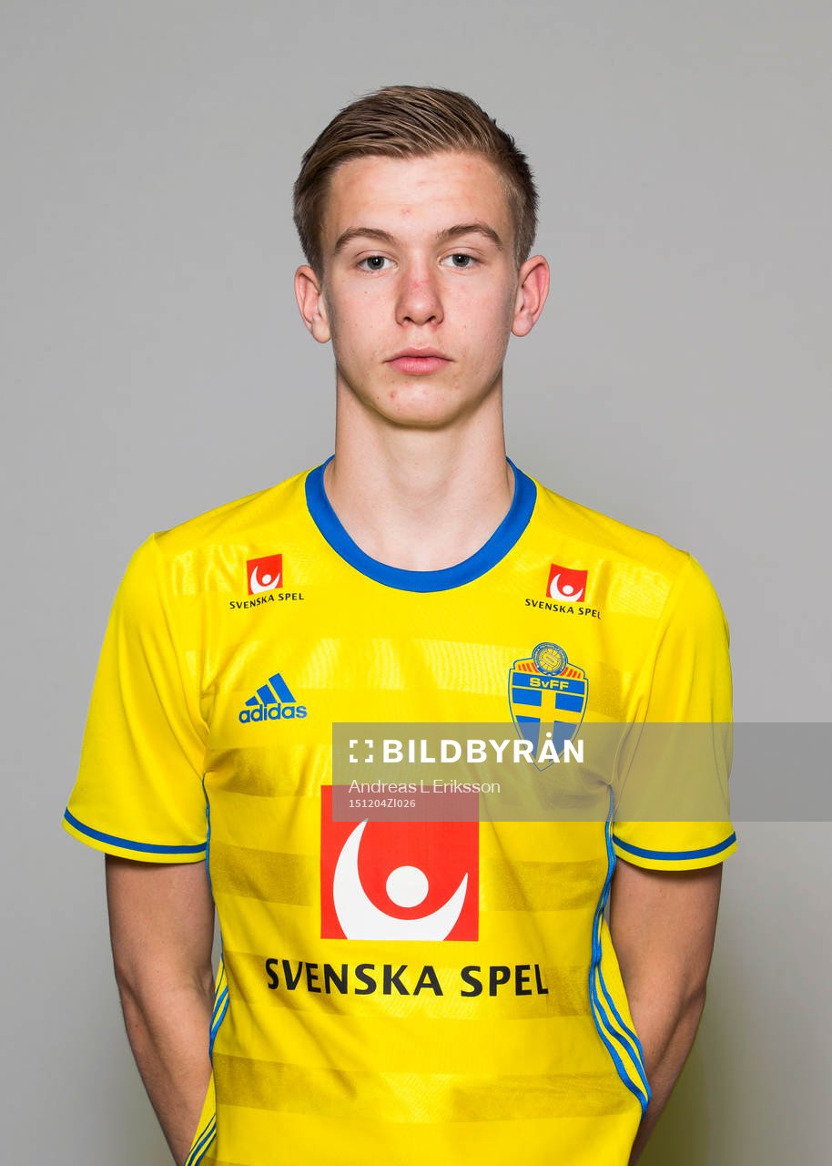 Johan Stenmark i P16/99-landslaget