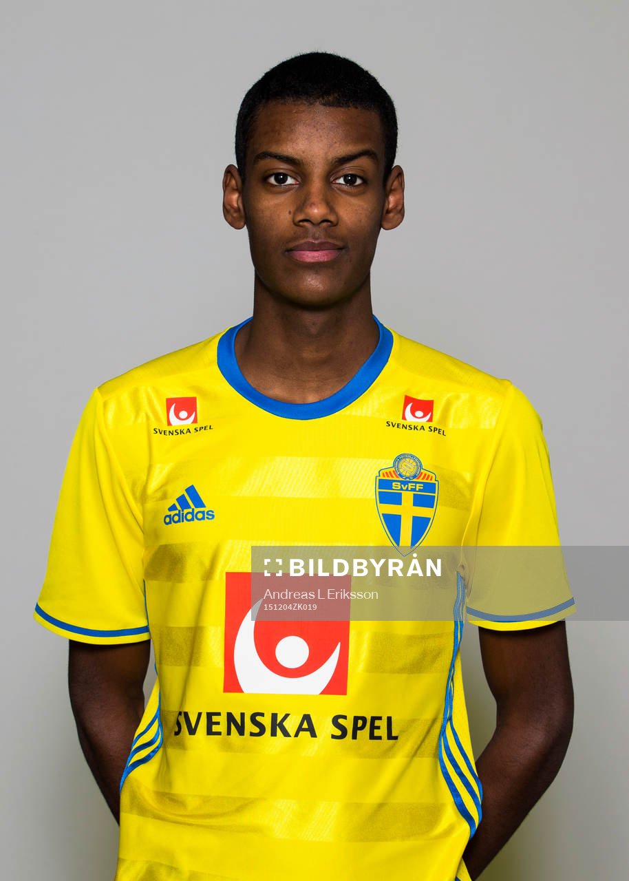 Alexander Isak i P16/99-landslaget