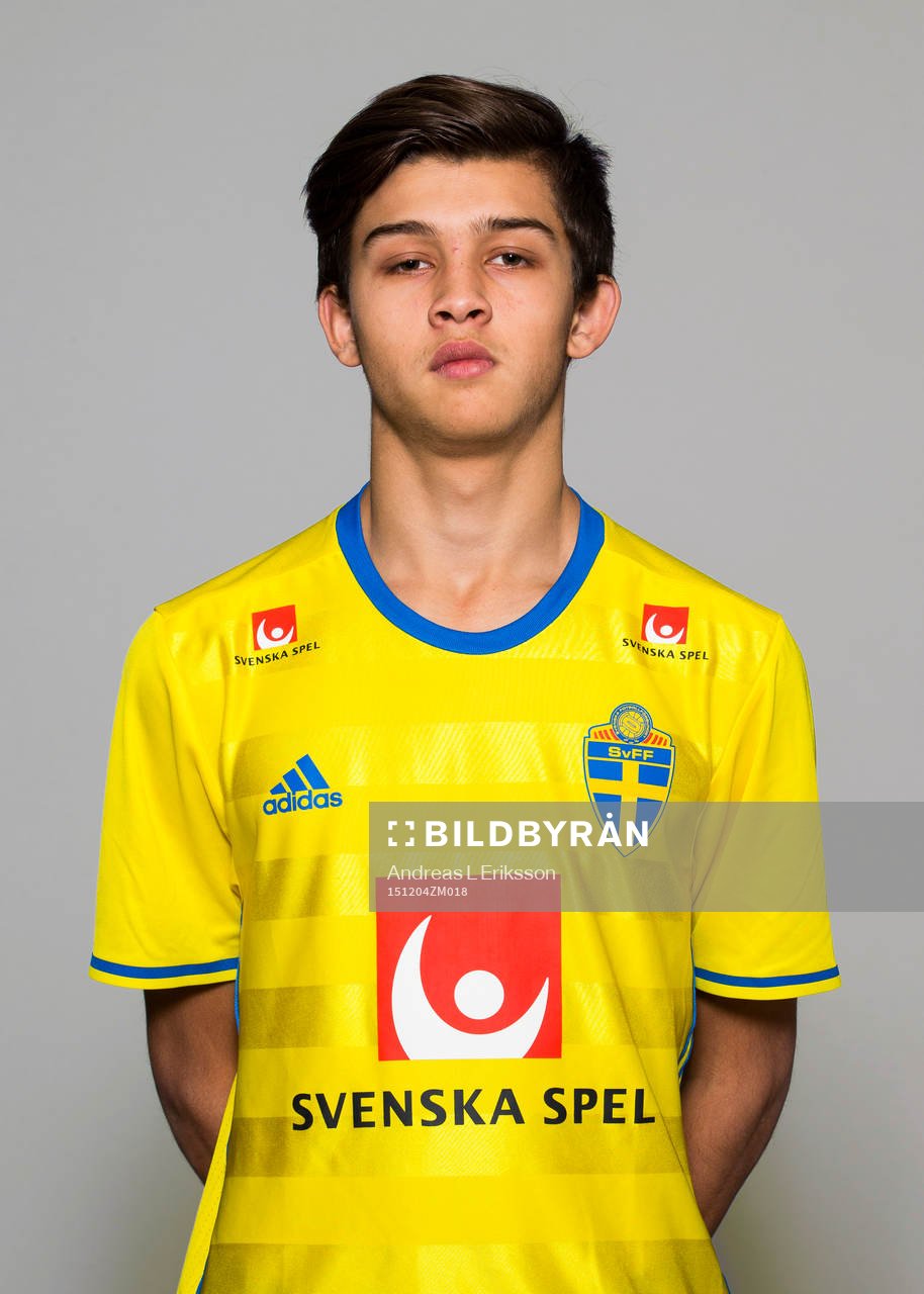 Danijel Ramadanovic i P16/99-landslaget