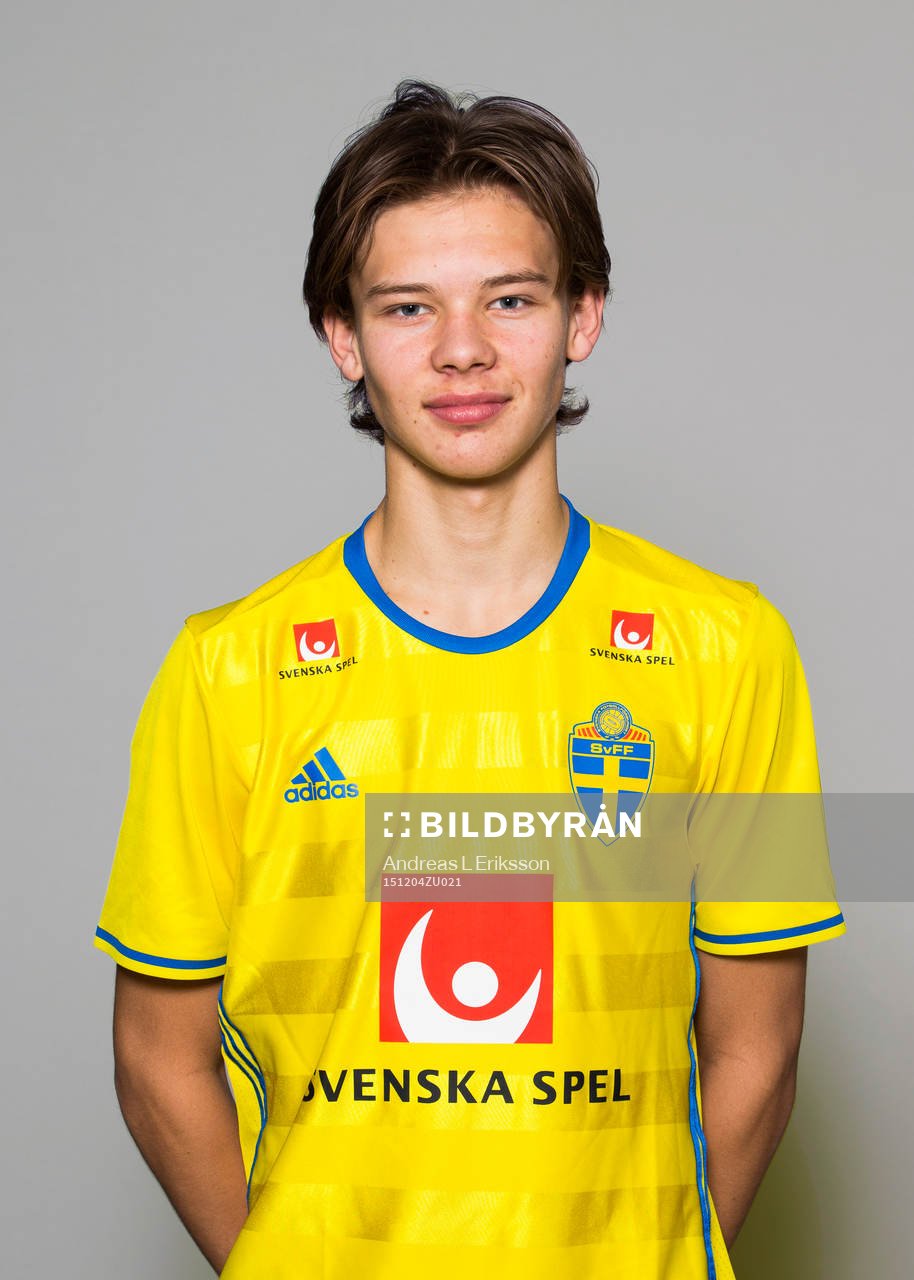 Arvid Brorsson i P16/99-landslaget