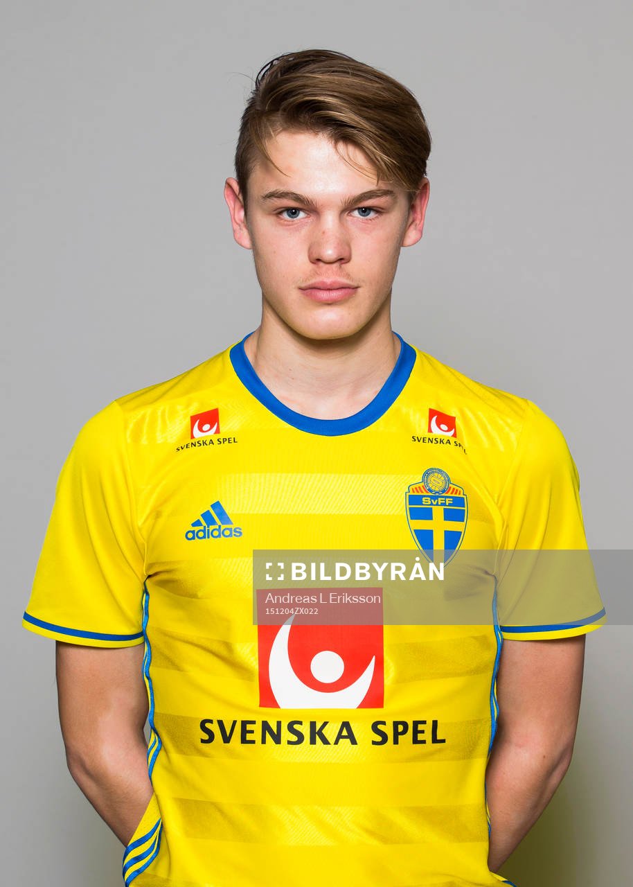 Hugo Andersson i P16/99-landslaget
