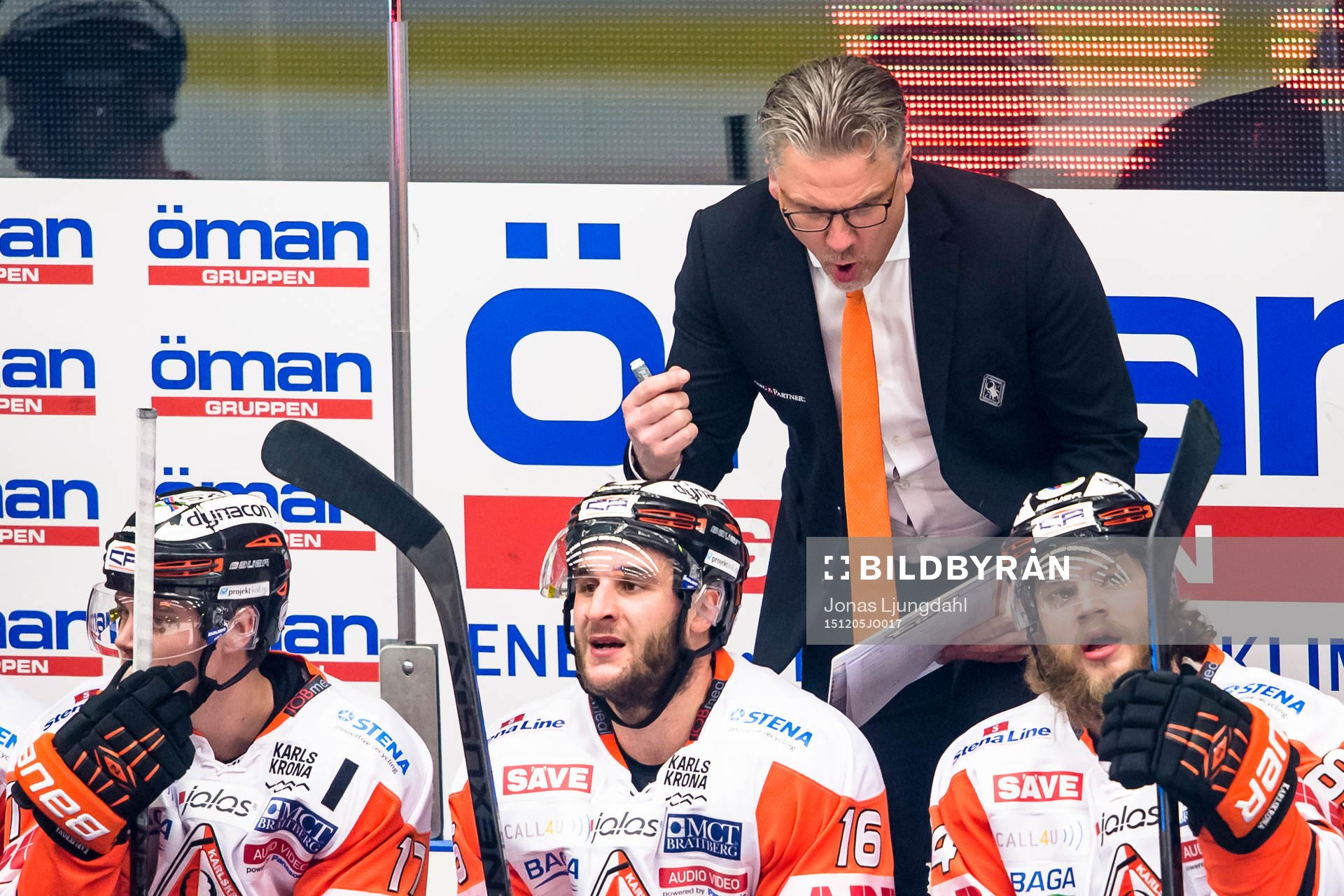 Karlskronas tränare Per Hånberg