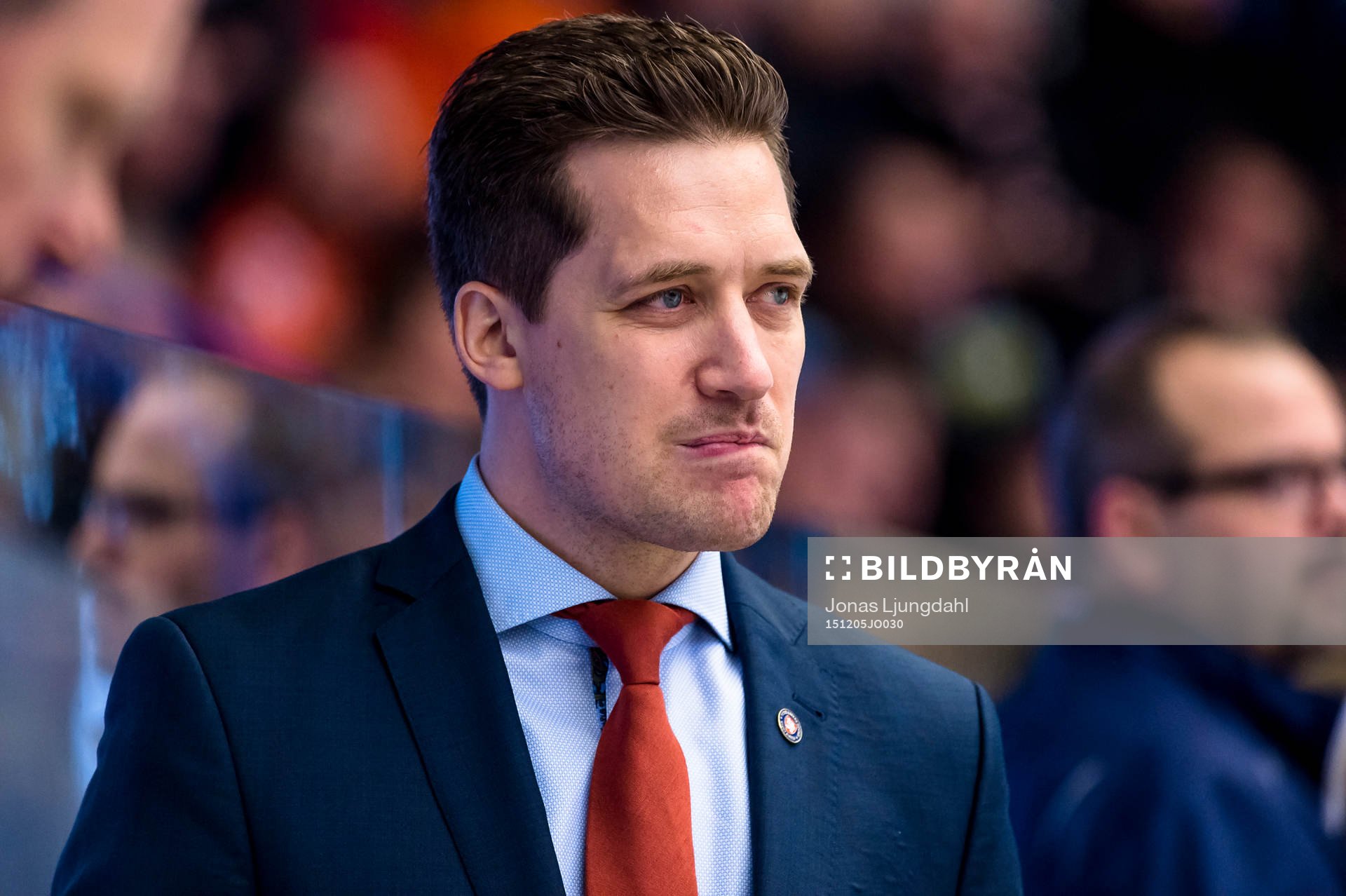 Växjös tränare Sam Hallam