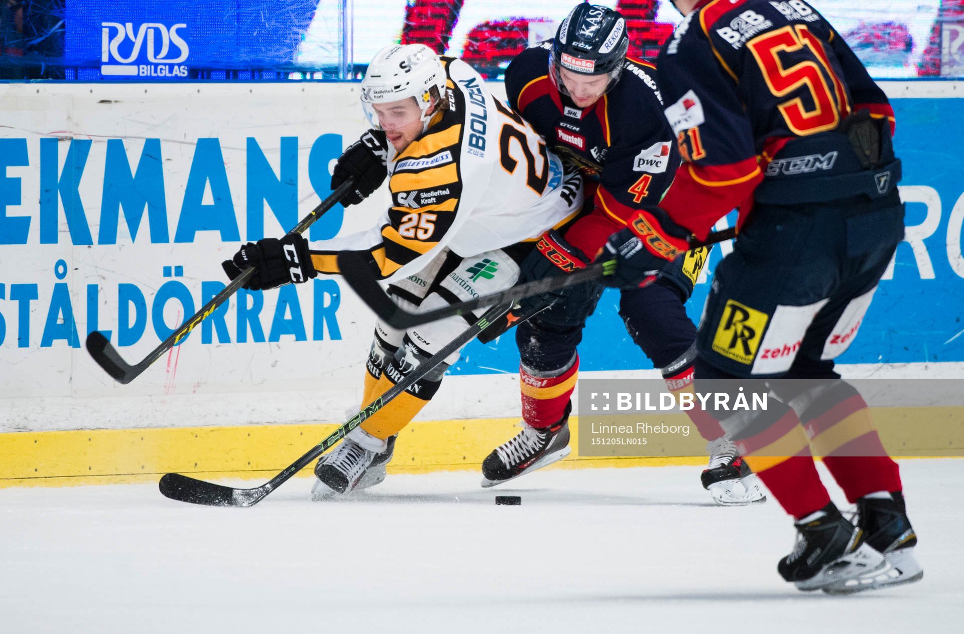 Skellefteås Axel Holmström och Djurgårdens Marcus