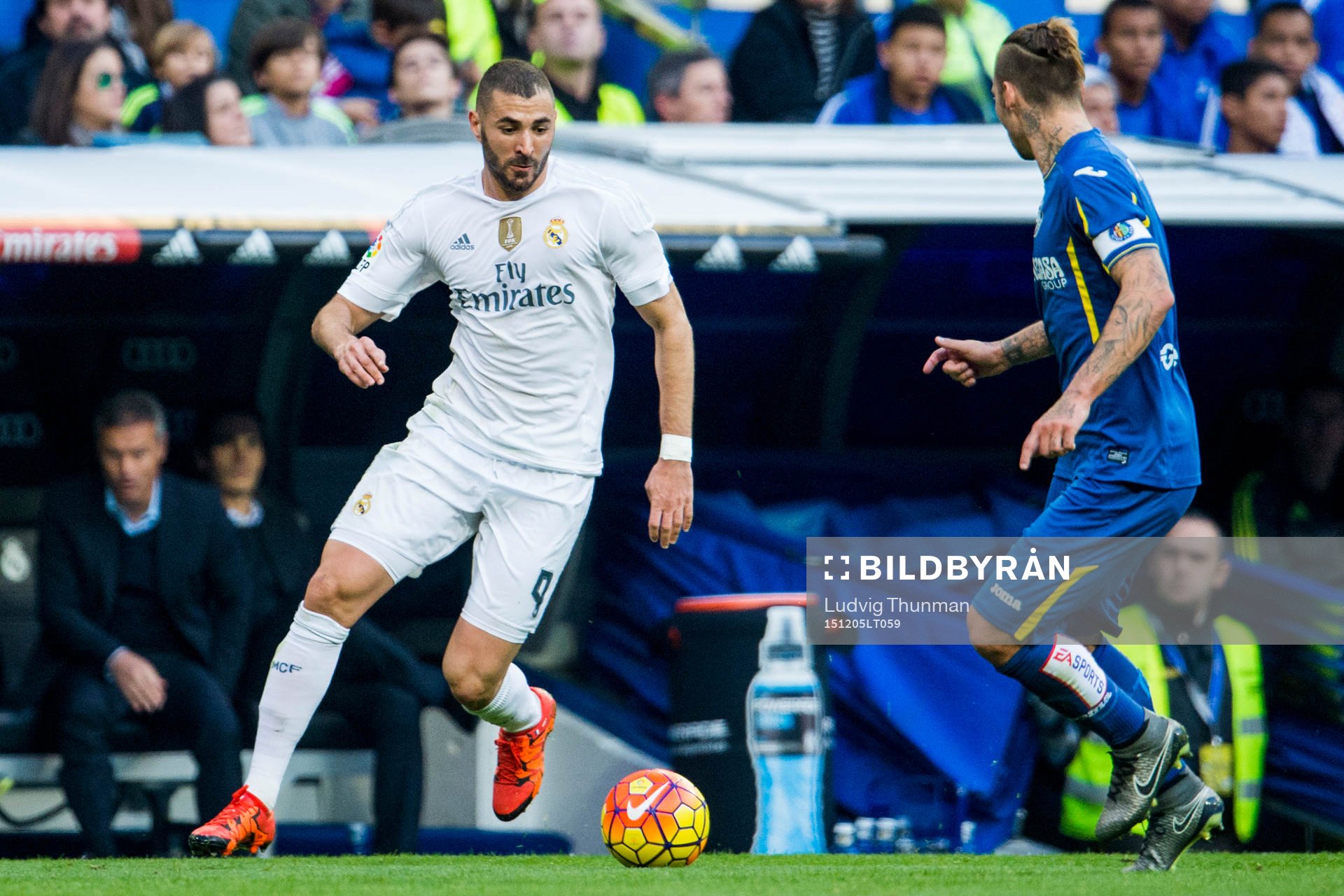 Real Madrids Karim Benzema