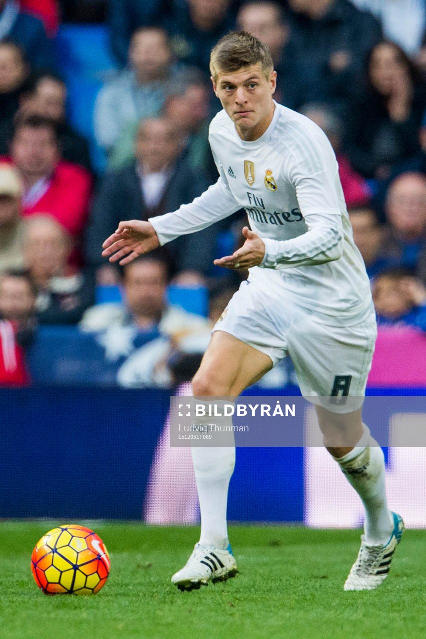 Real Madrids Toni Kroos