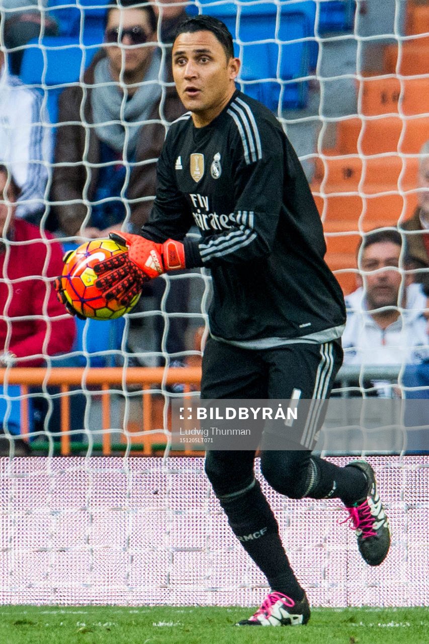 Real Madrids målvakt Keylor Navas