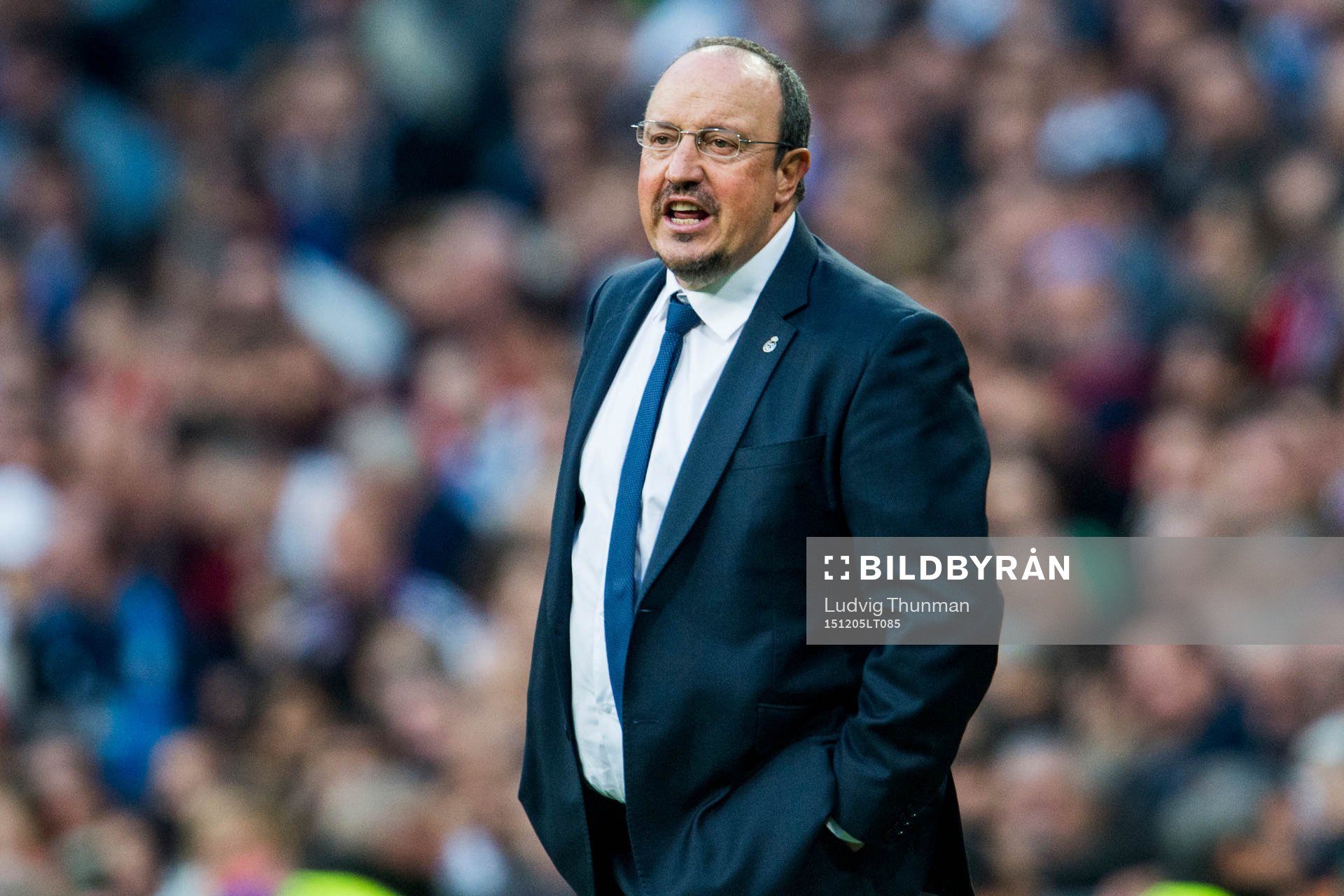 Real Madrids tränare Rafa Benítez