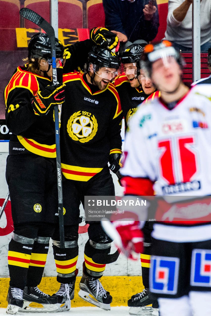 Brynäs Johan Alcén jublar