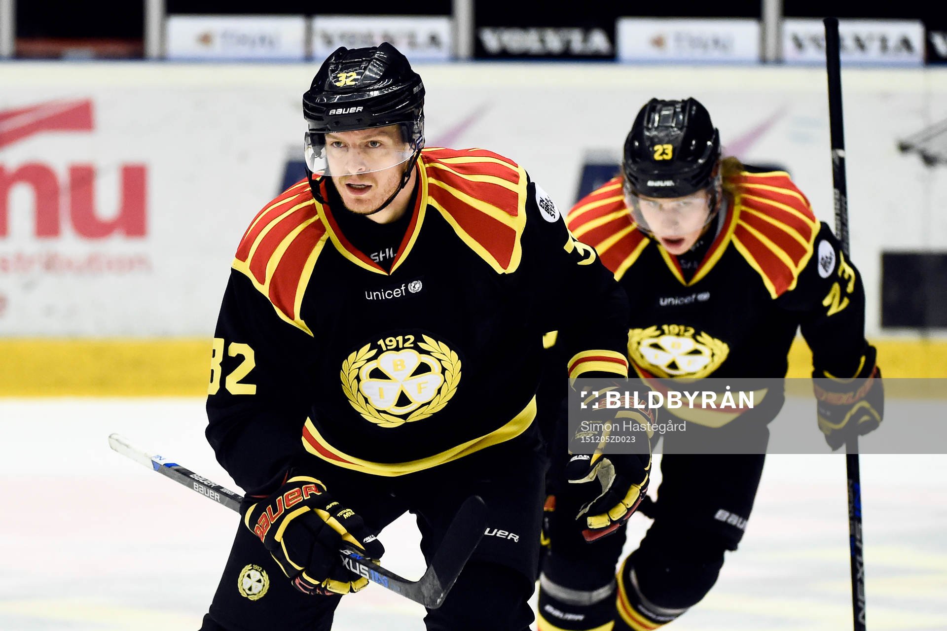 Brynäs Nick Johnson jublar