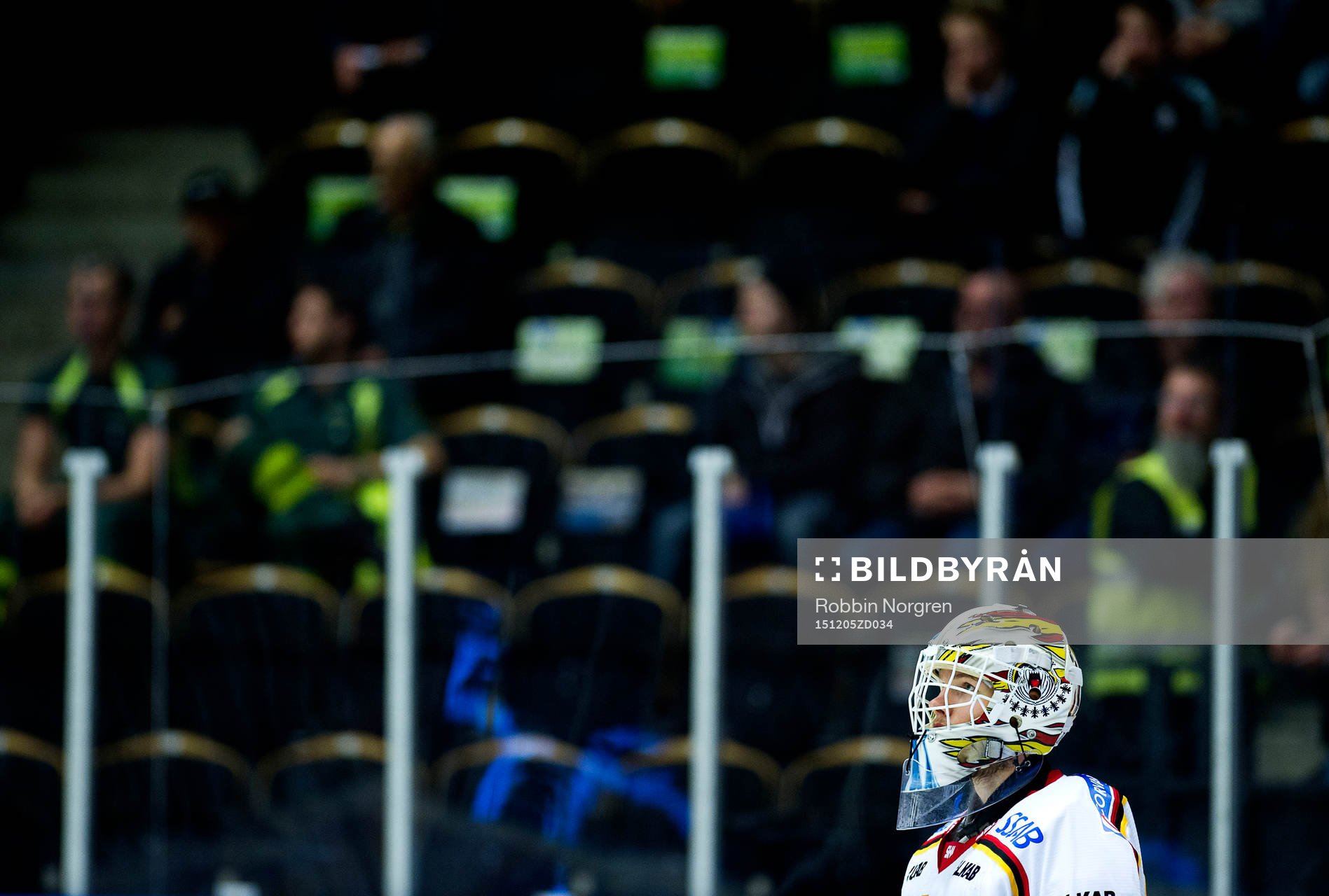 Luleås målvakt Filip Gustafsson
