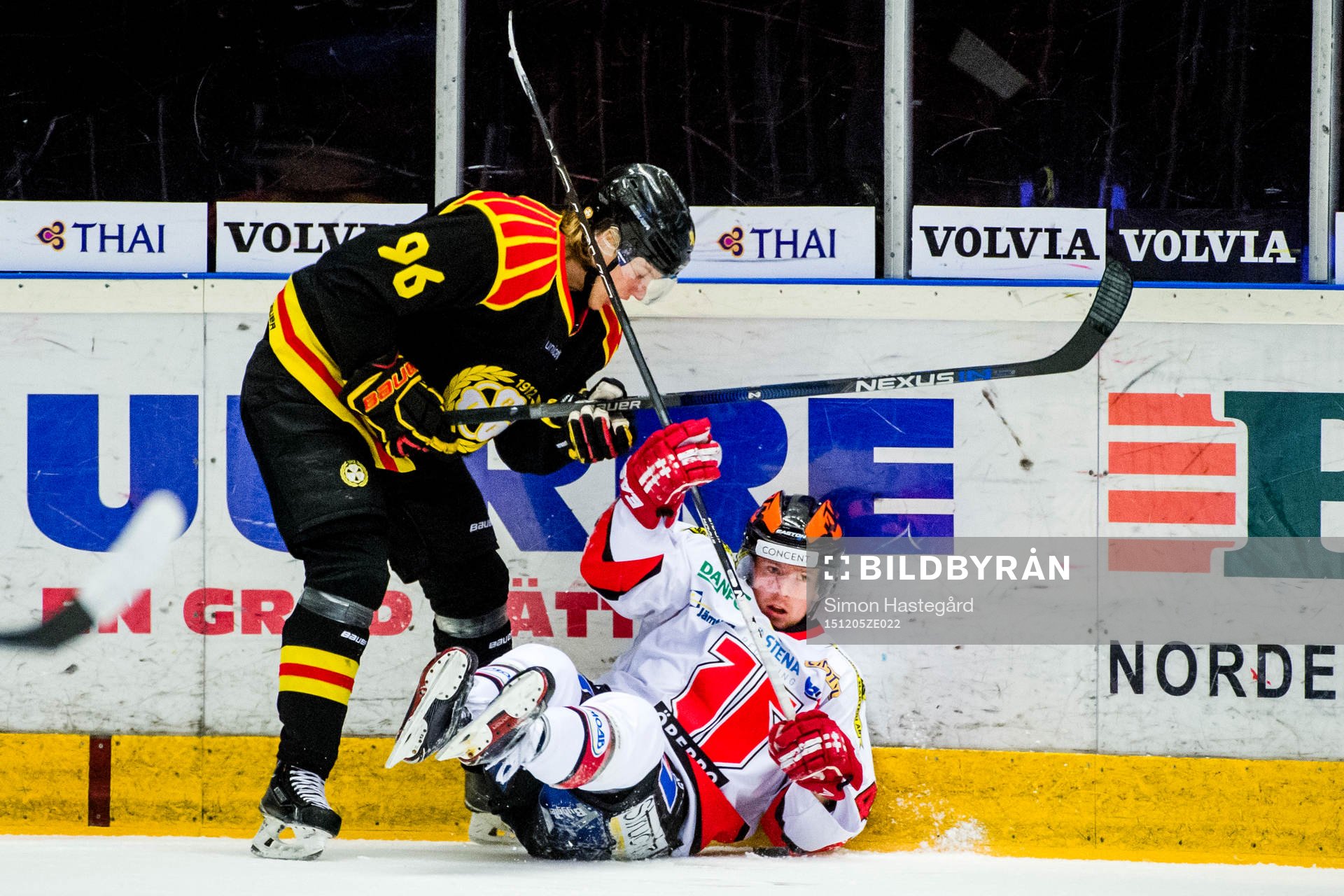 Brynäs Oskar Lindblom och Örebros Anders Eriksson