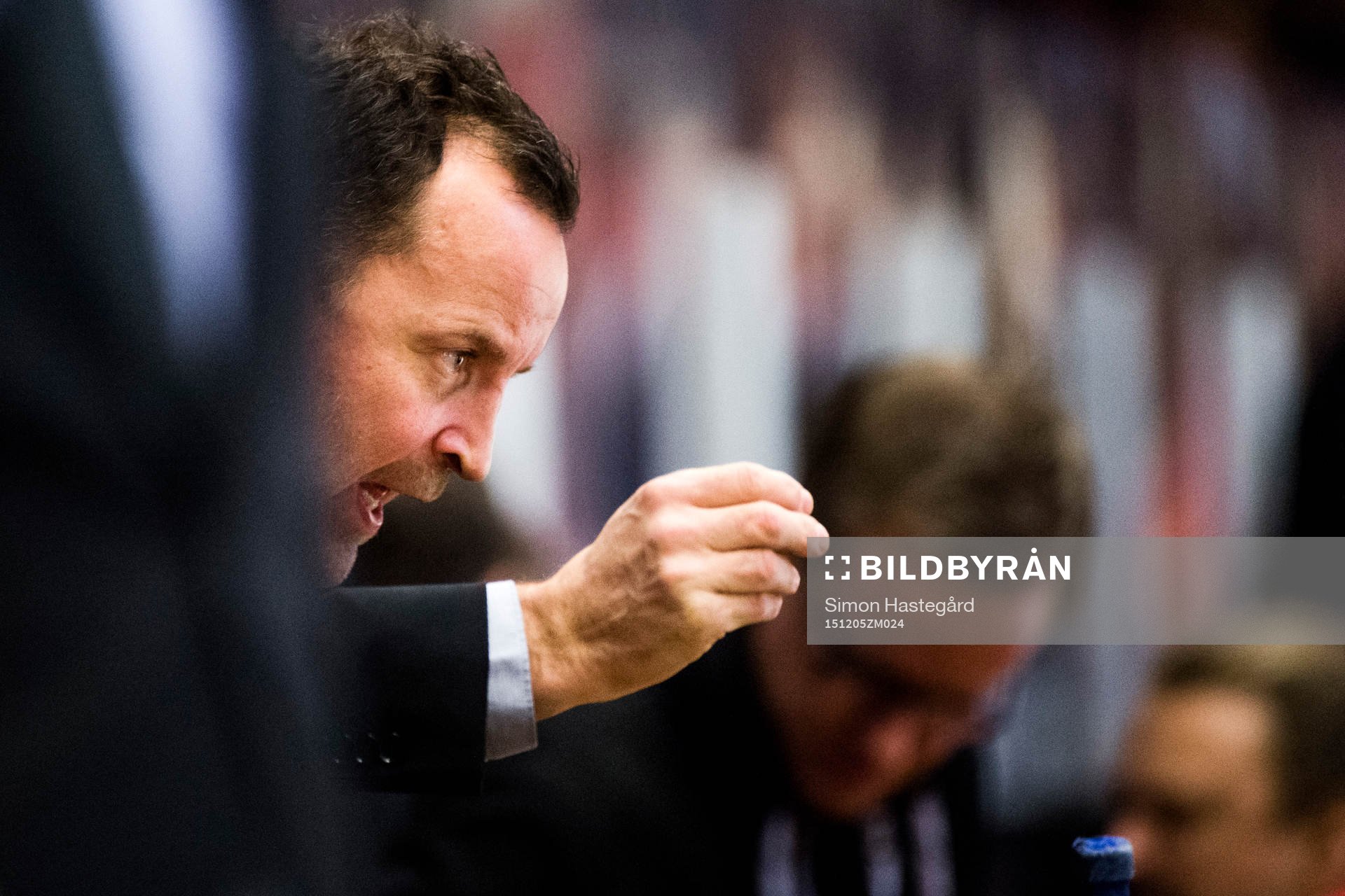 Brynäs tränare Thomas Berglund