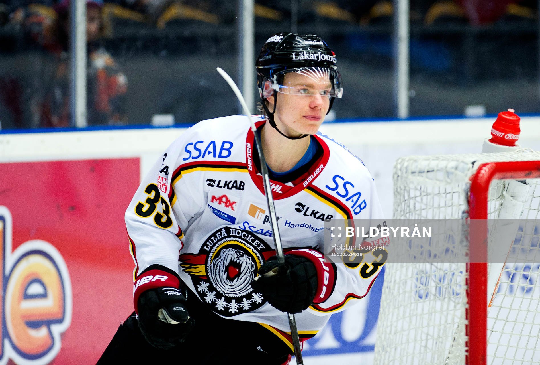 Luleås Christopher Mastomäki jublar