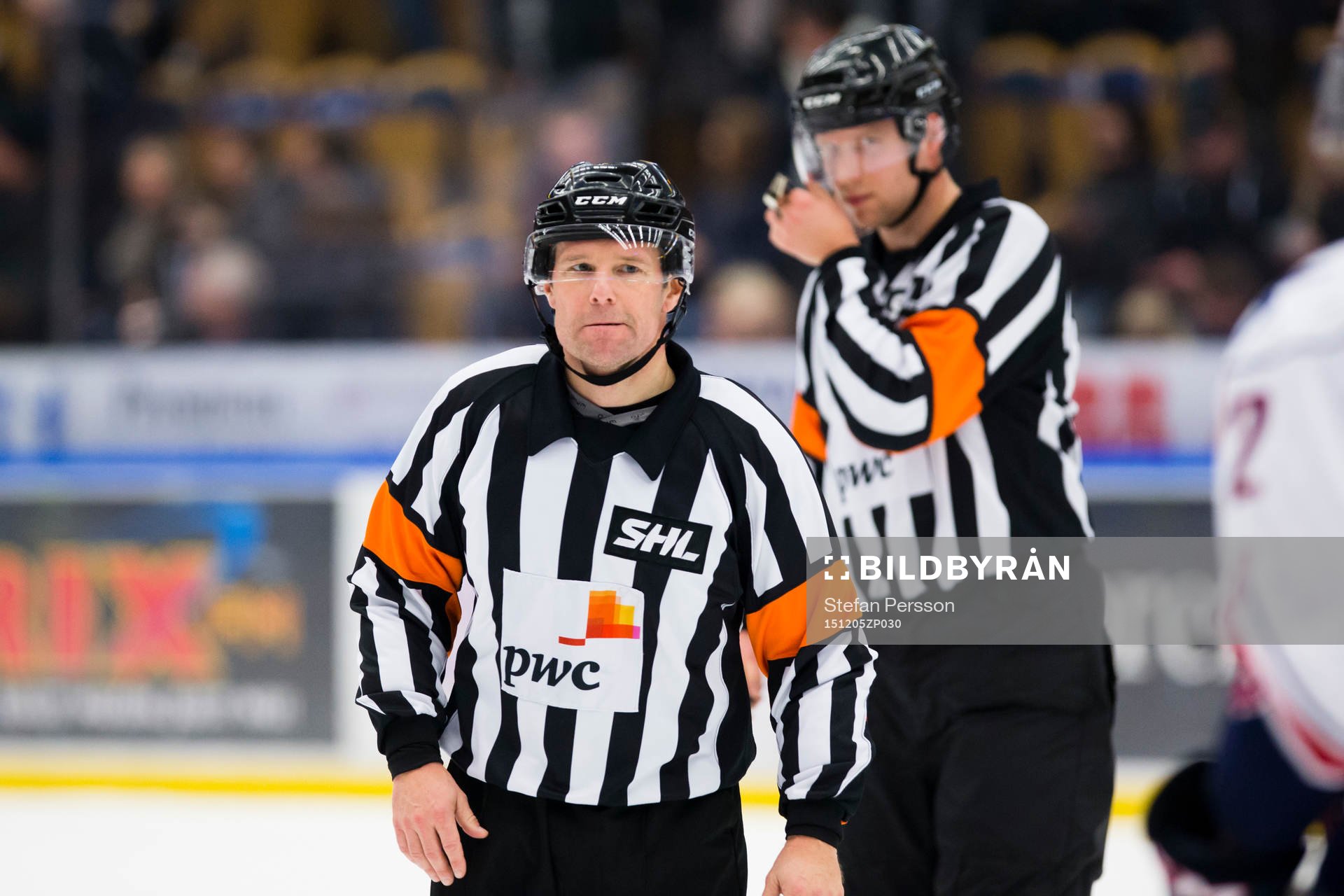 Domare Wolmer Edqvist och Aleksi Rantala