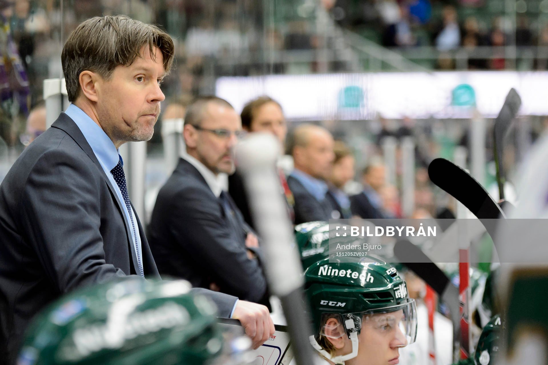 Färjestads ass.tränare Anders Karlsson