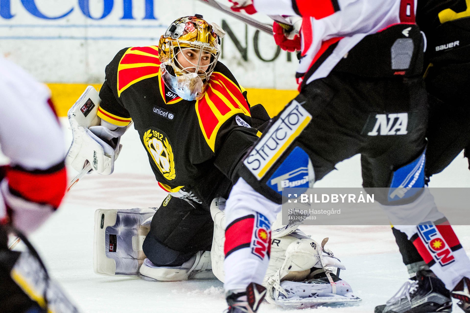 Brynäs målvakt Bernhard Starkbaum