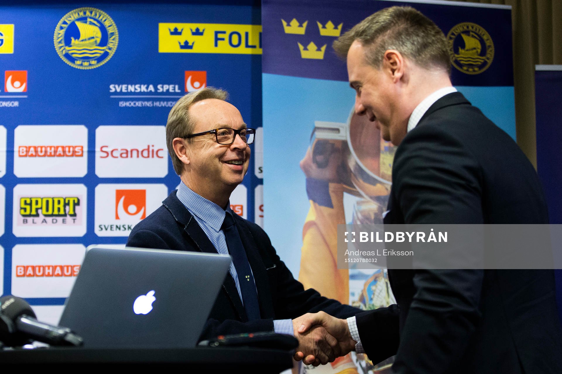 Tre Kronors förbundskapten Pär Mårts och