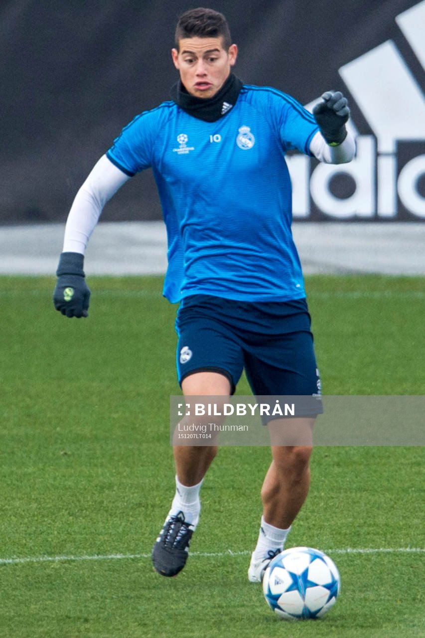 Real Madrids James Rodríguez