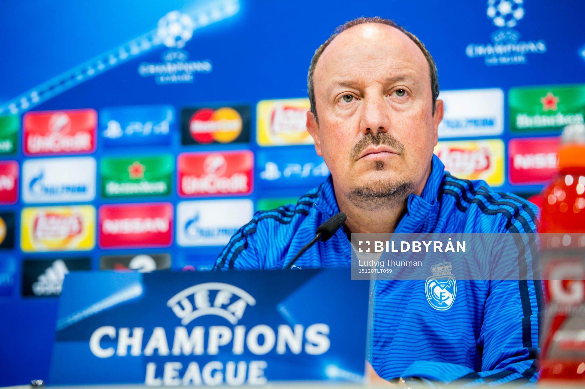 Real Madrids tränare Rafa Benítez