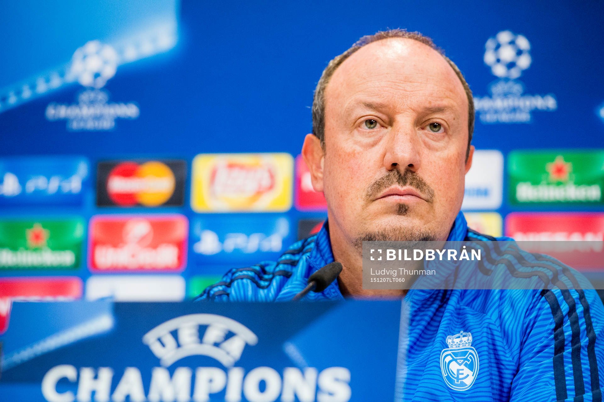 Real Madrids tränare Rafa Benítez