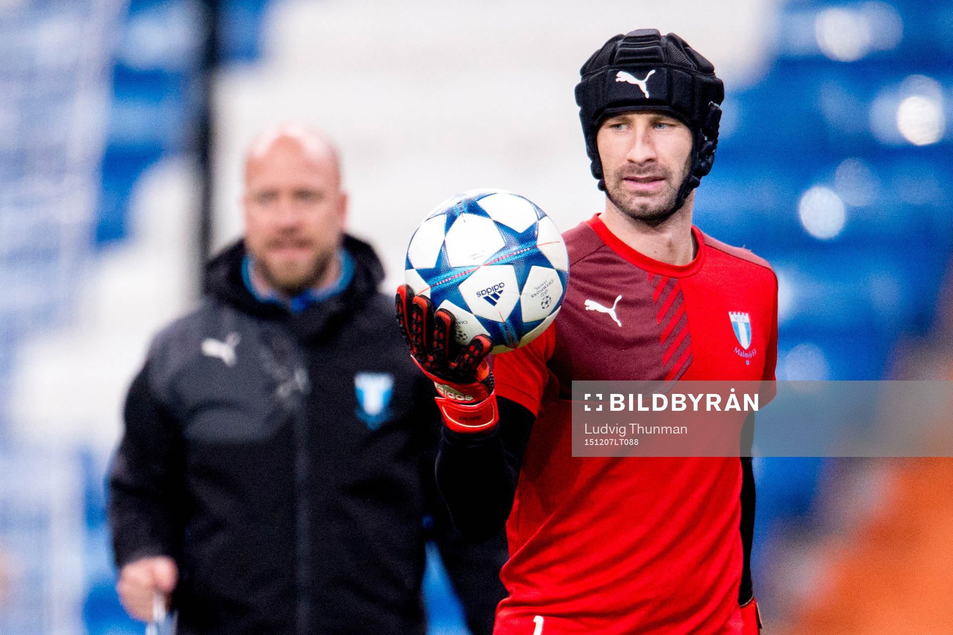 Malmö FFs målvakt Johan Wiland