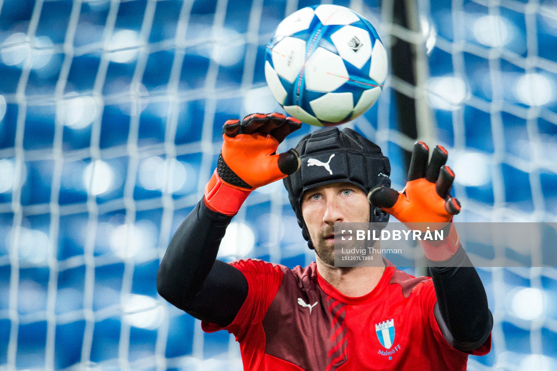 Malmö FFs målvakt Johan Wiland