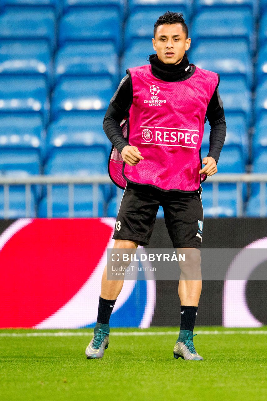 Malmö FFs Victor Yoshimar Yotun Flores