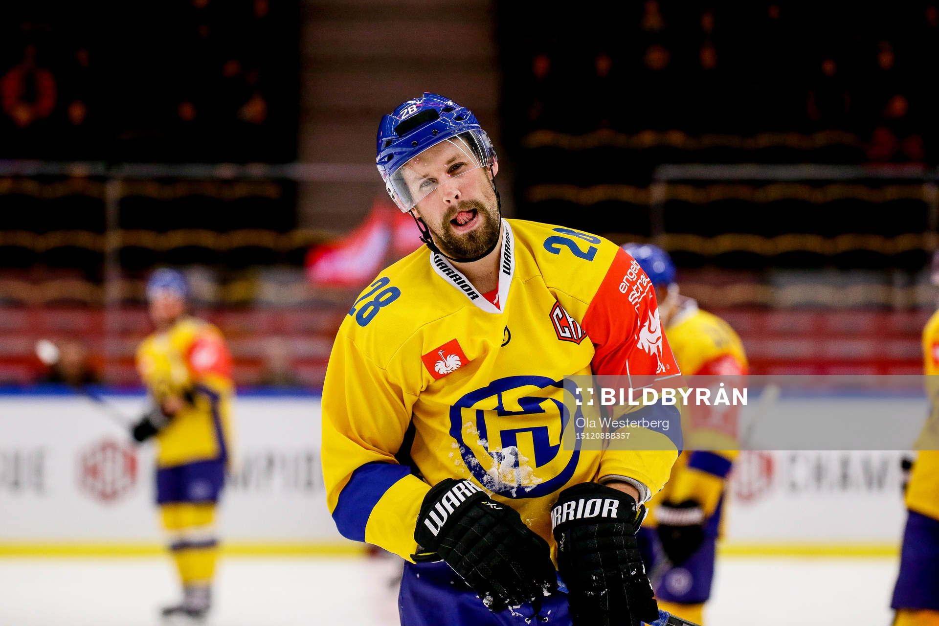 Davos Dick Axelsson utgick axelskadad