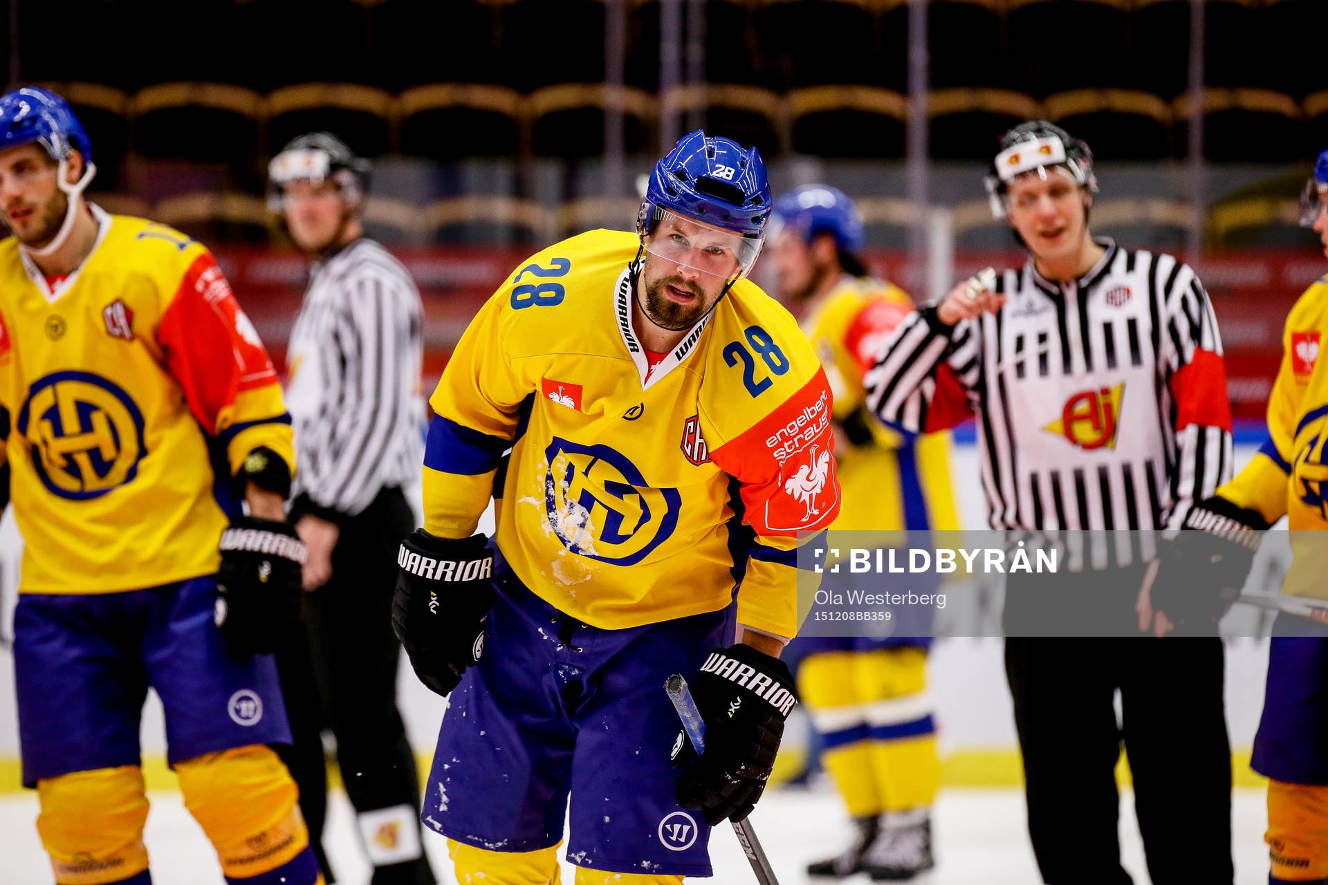 Davos Dick Axelsson utgick axelskadad