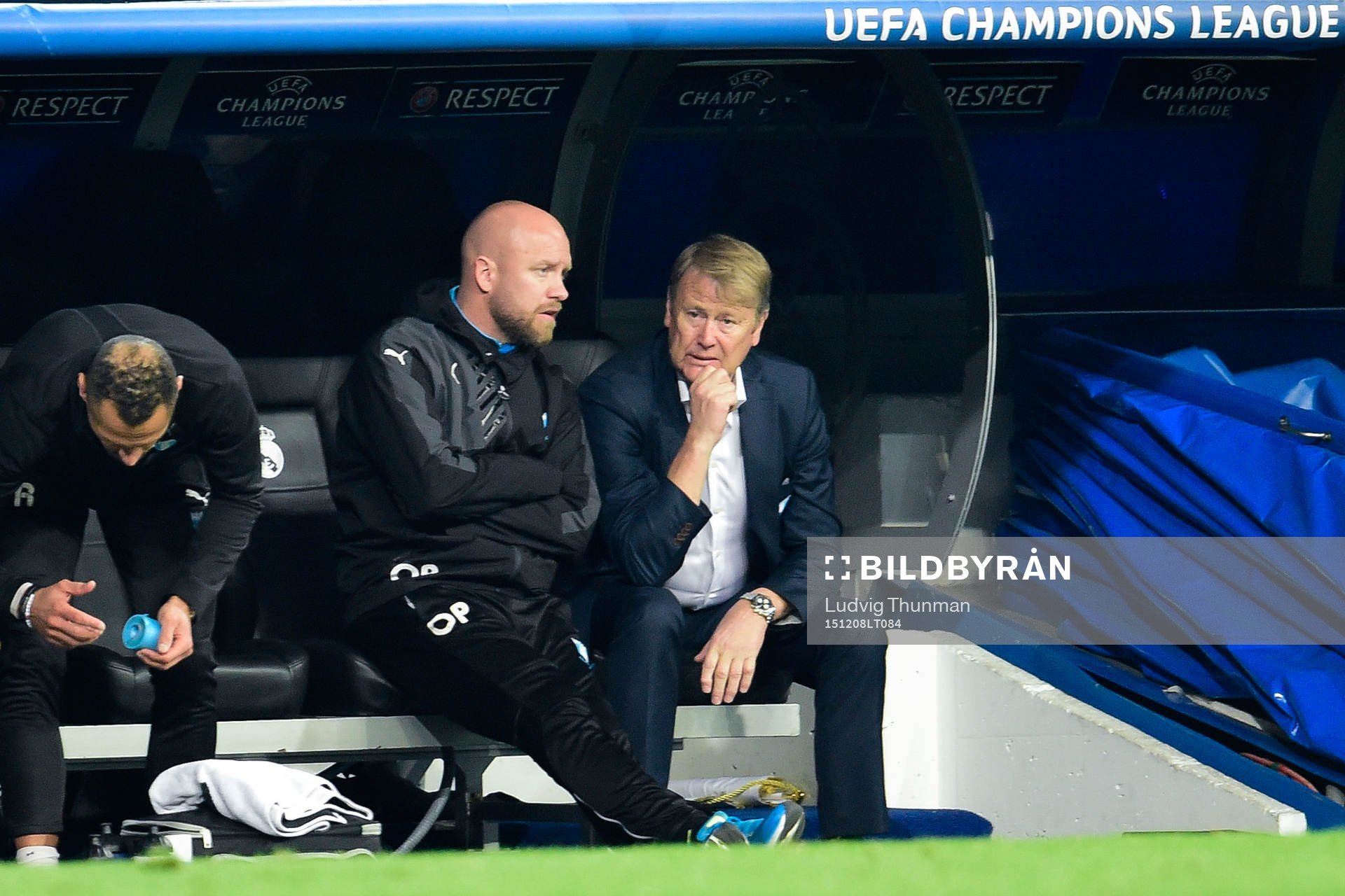 Malmö FFs assisterande tränare Olof Persson och tränare