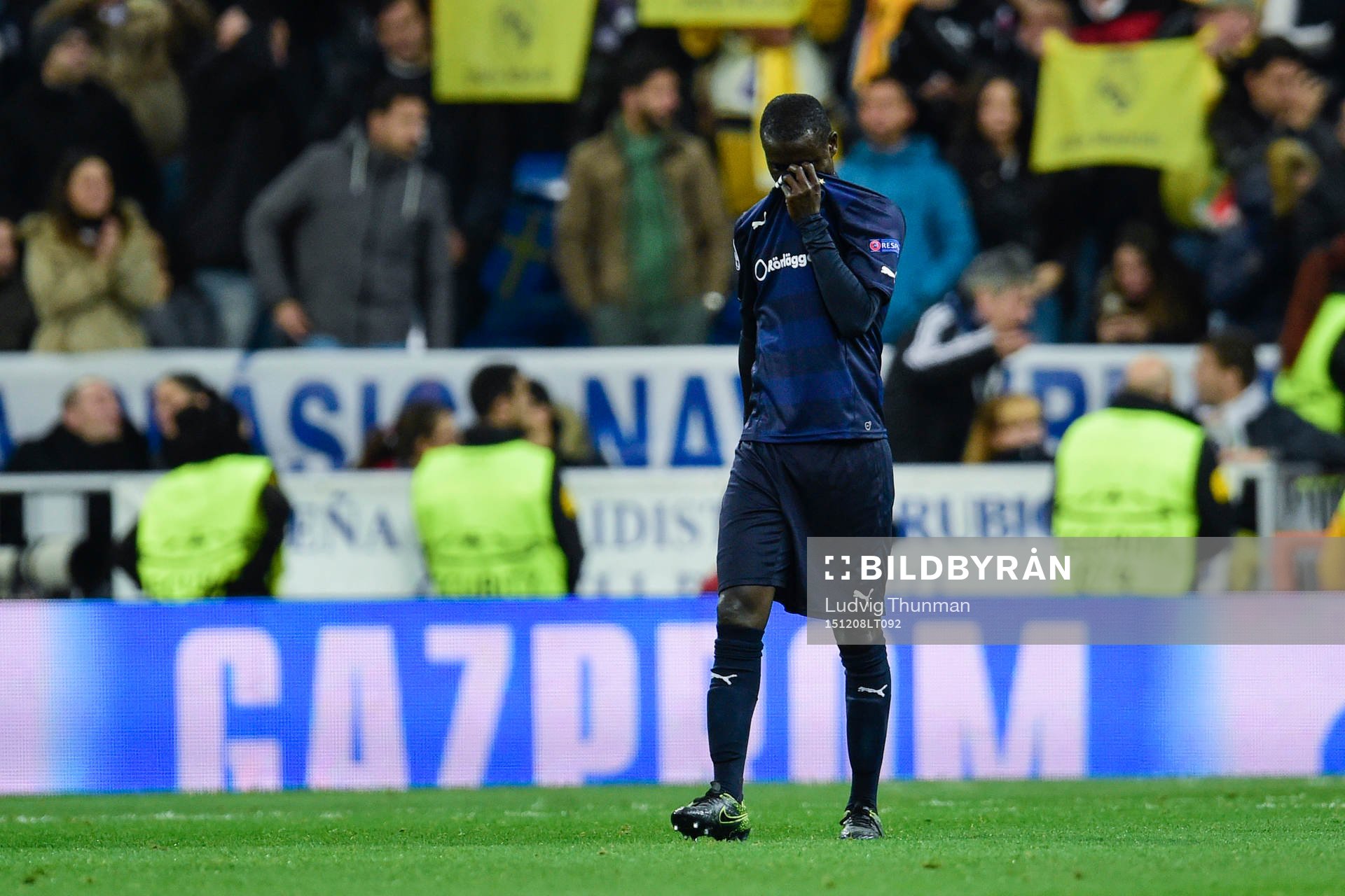 Malmö FFs Enoch Kofi Adu deppar