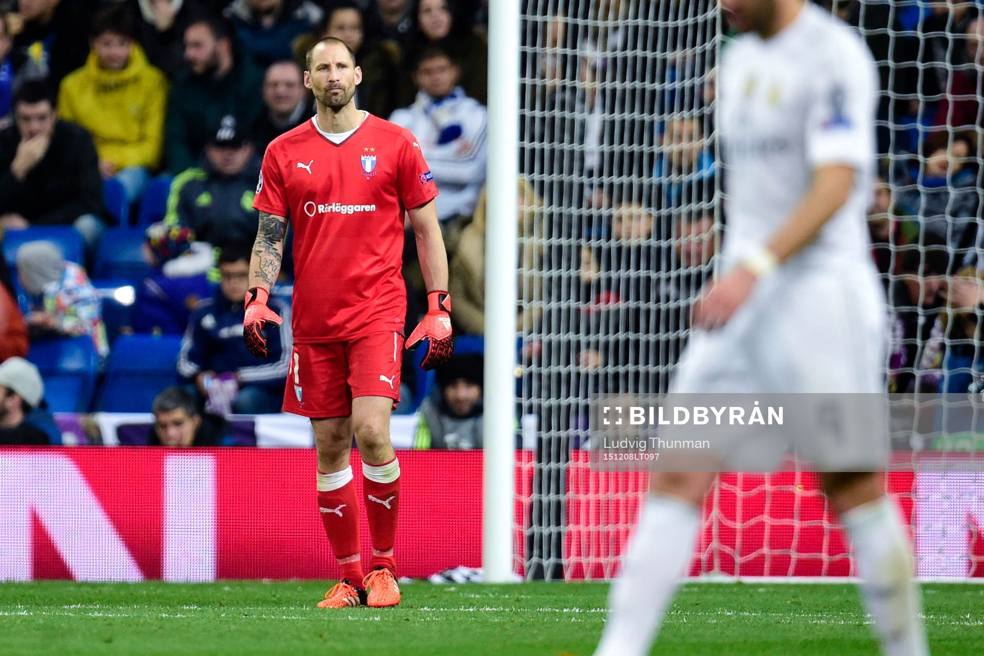Malmö FFs målvakt Johan Wiland
