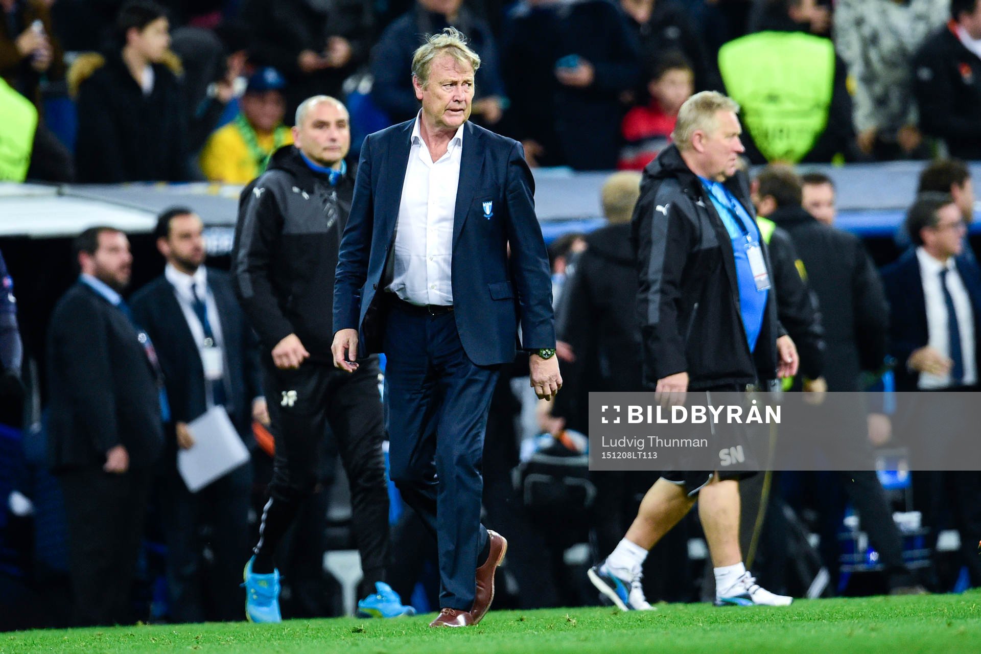 Malmö FFs tränare Åge Hareide deppar