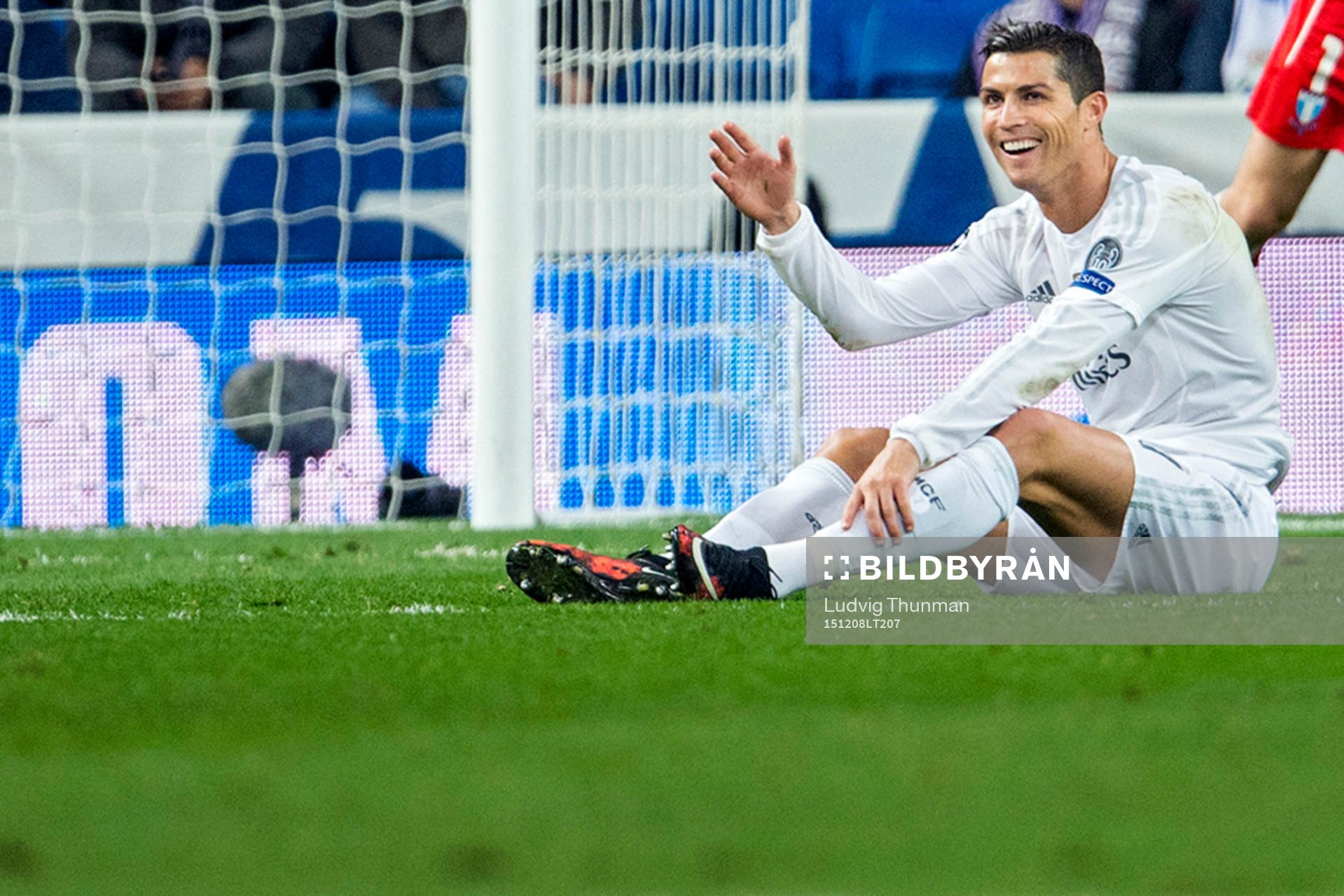 Real Madrids Cristiano Ronaldo ler