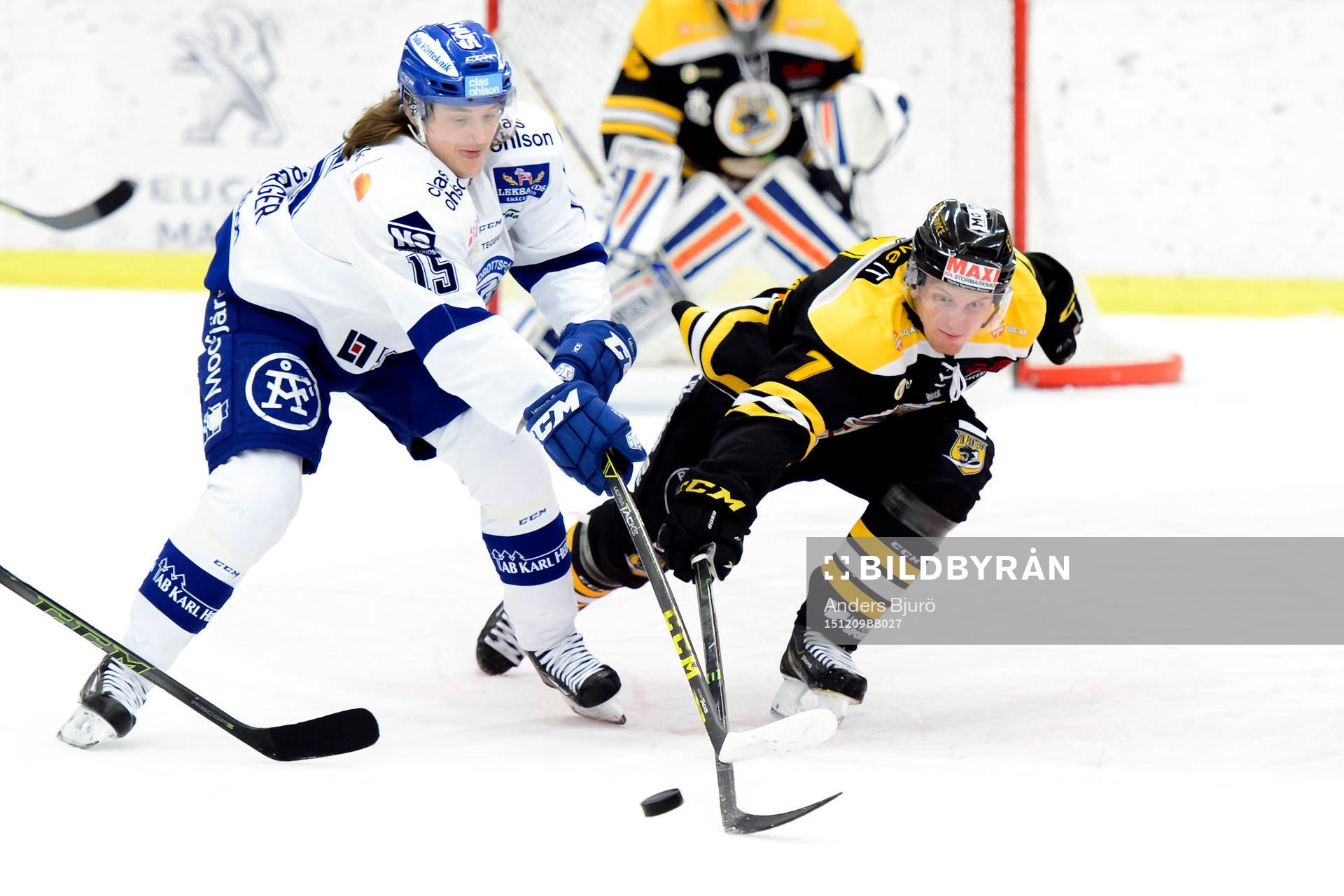 Leksands Johan Porsberger mot Panterns Filip Windlert
