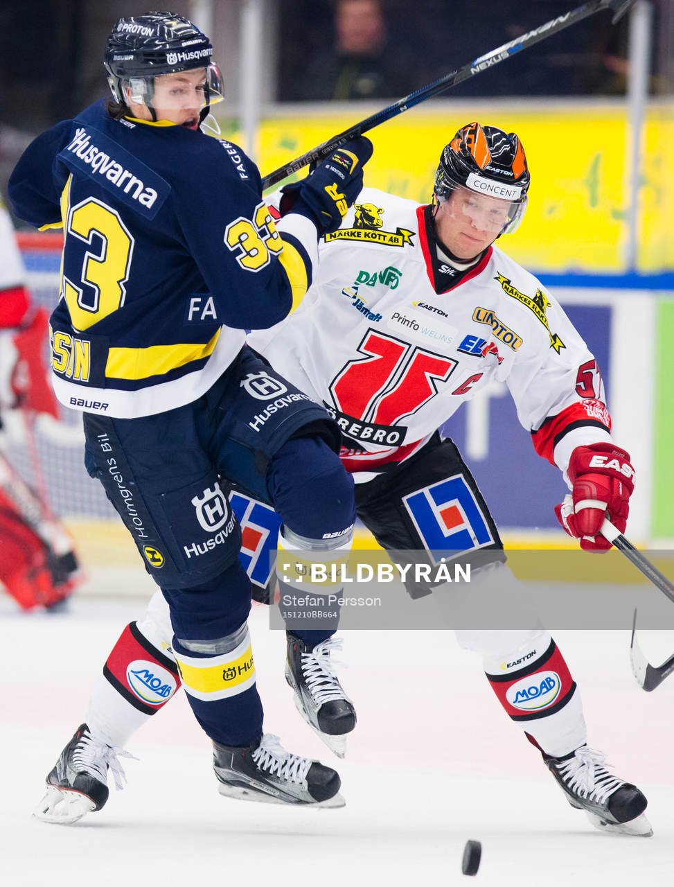 s Niklas Hansson mot Örebros Johan Motin