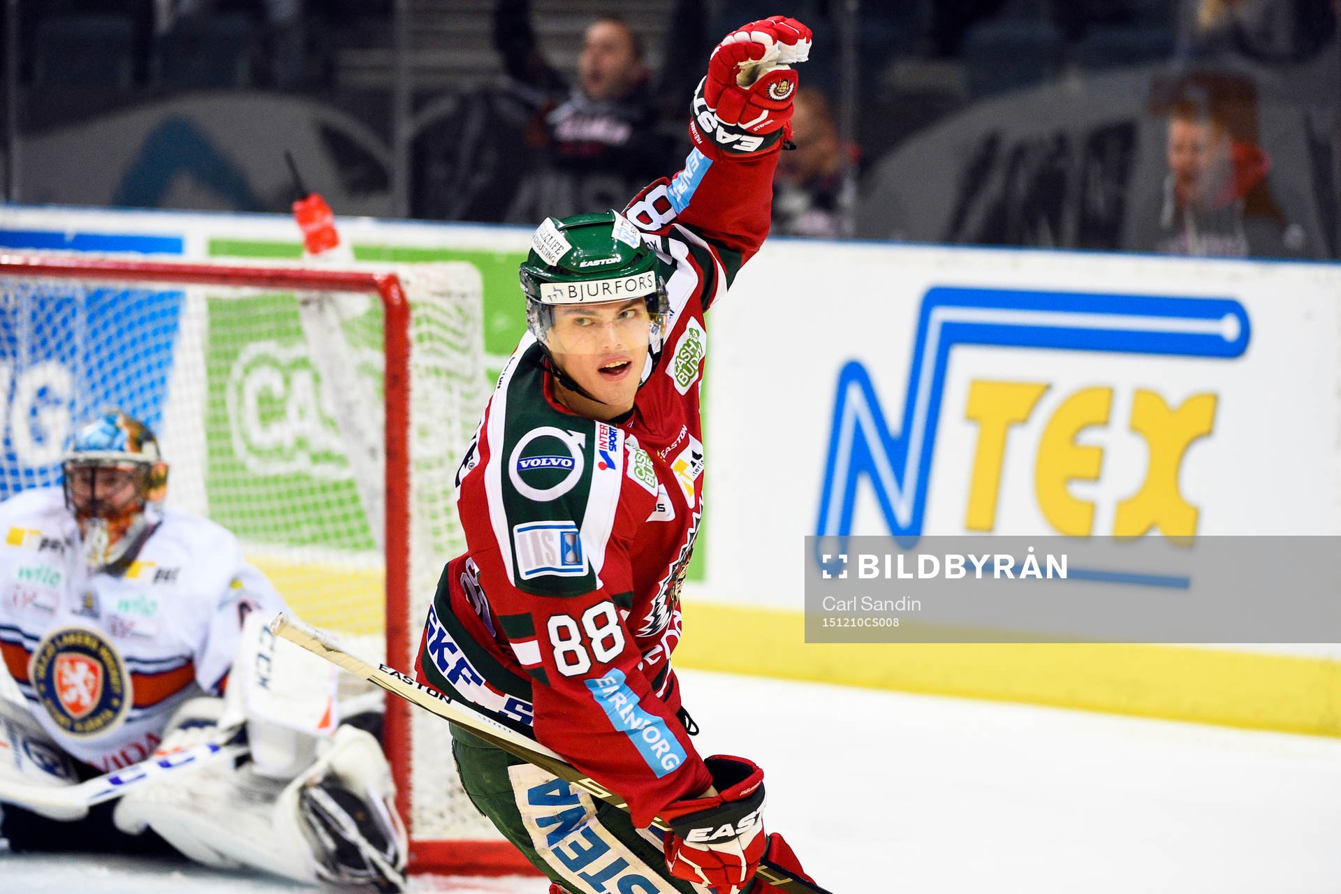 Frölundas Andreas Johnson jublar