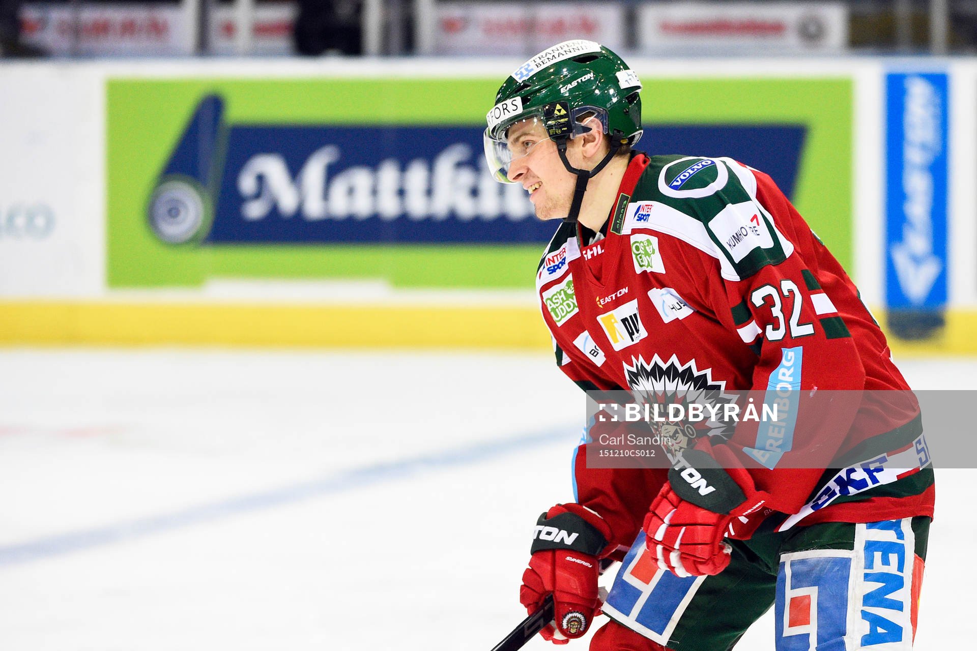 Frölundas Lukas Bengtsson jublar