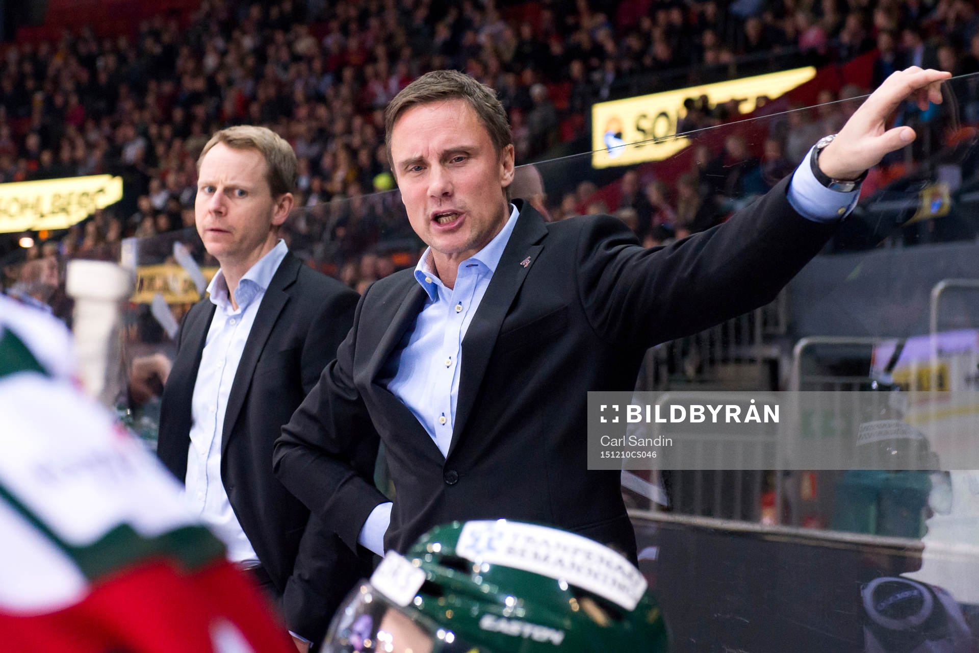 Frölundas tränare Roger Rönnberg