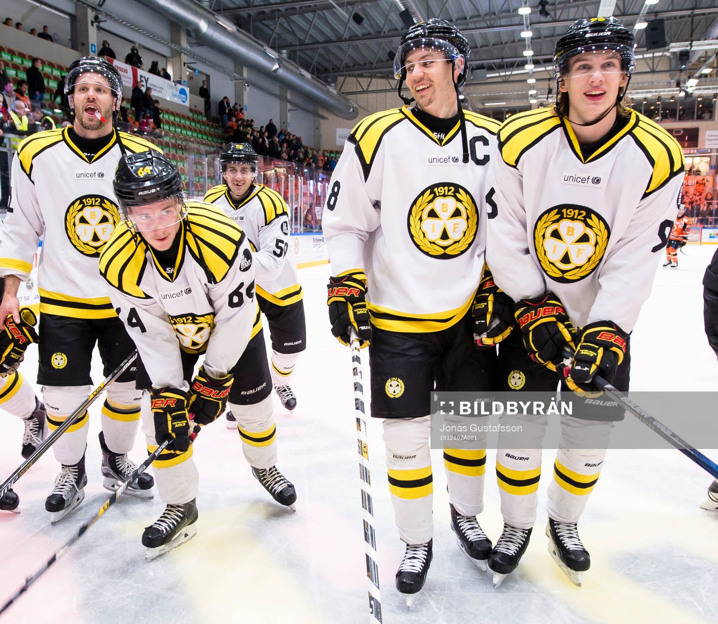 Brynäs Jonathan Pudas, Anton Rödin och Oskar Lindblom