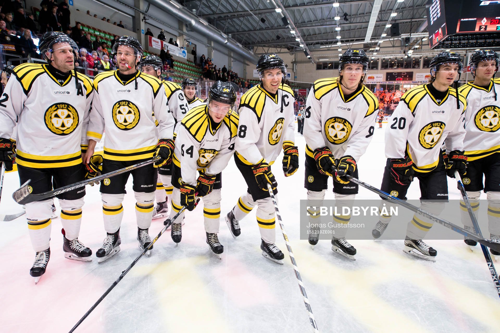 Brynäs Jonathan Pudas, Anton Rödin och Oskar Lindblom