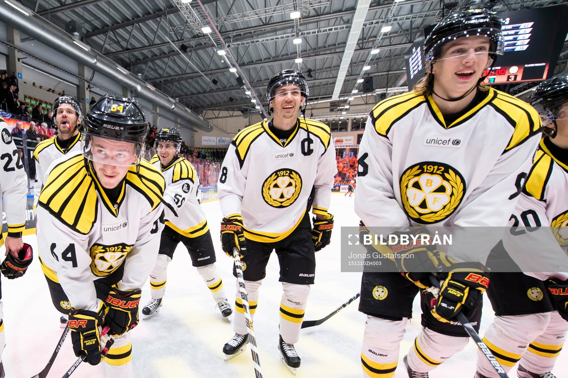 Brynäs Jonathan Pudas, Anton Rödin och Oskar Lindblom