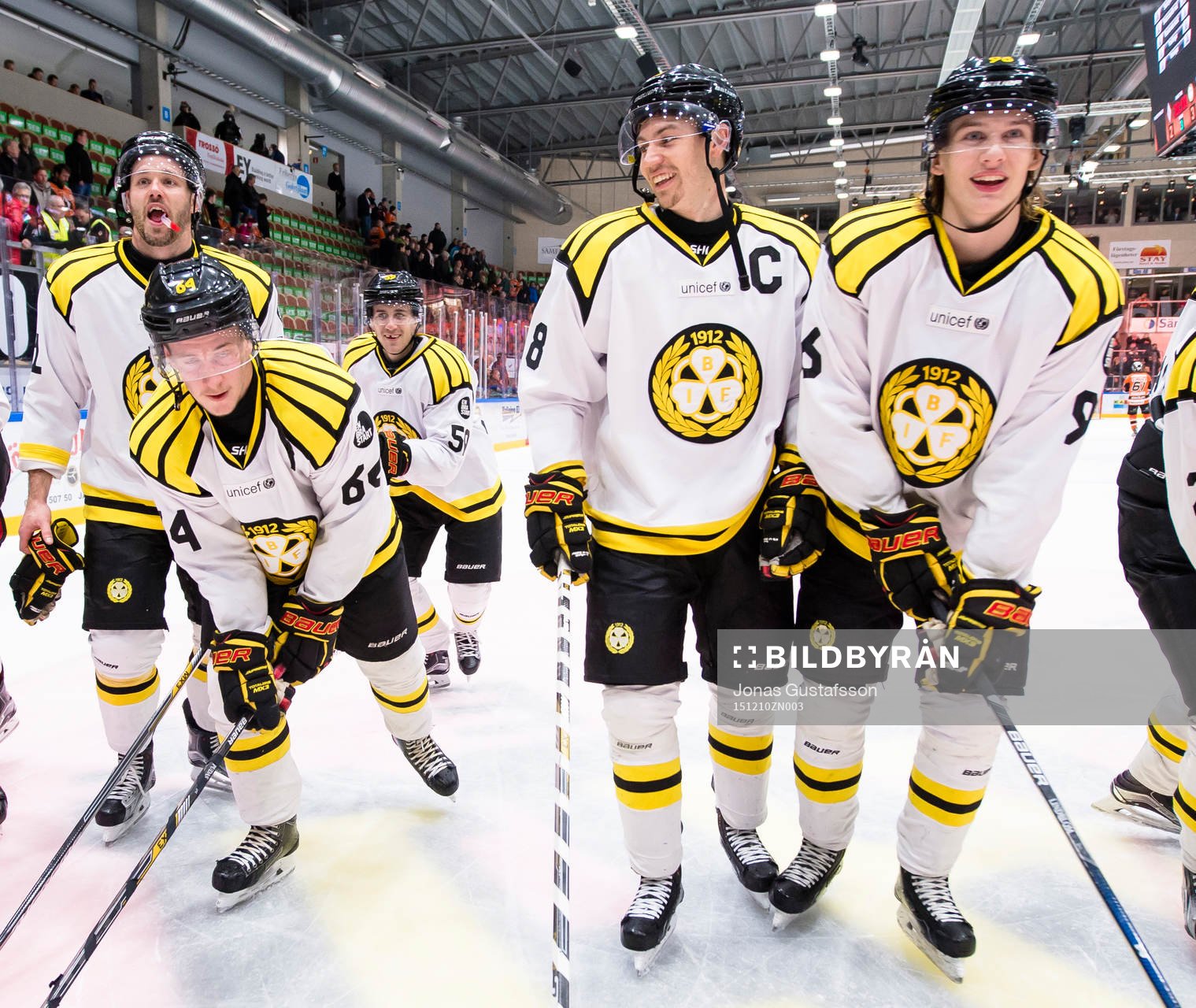 Brynäs Jonathan Pudas, Anton Rödin och Oskar Lindblom