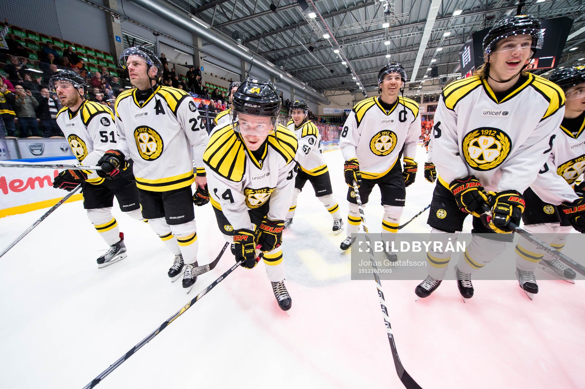 Brynäs Jonathan Pudas, Anton Rödin och Oskar Lindblom