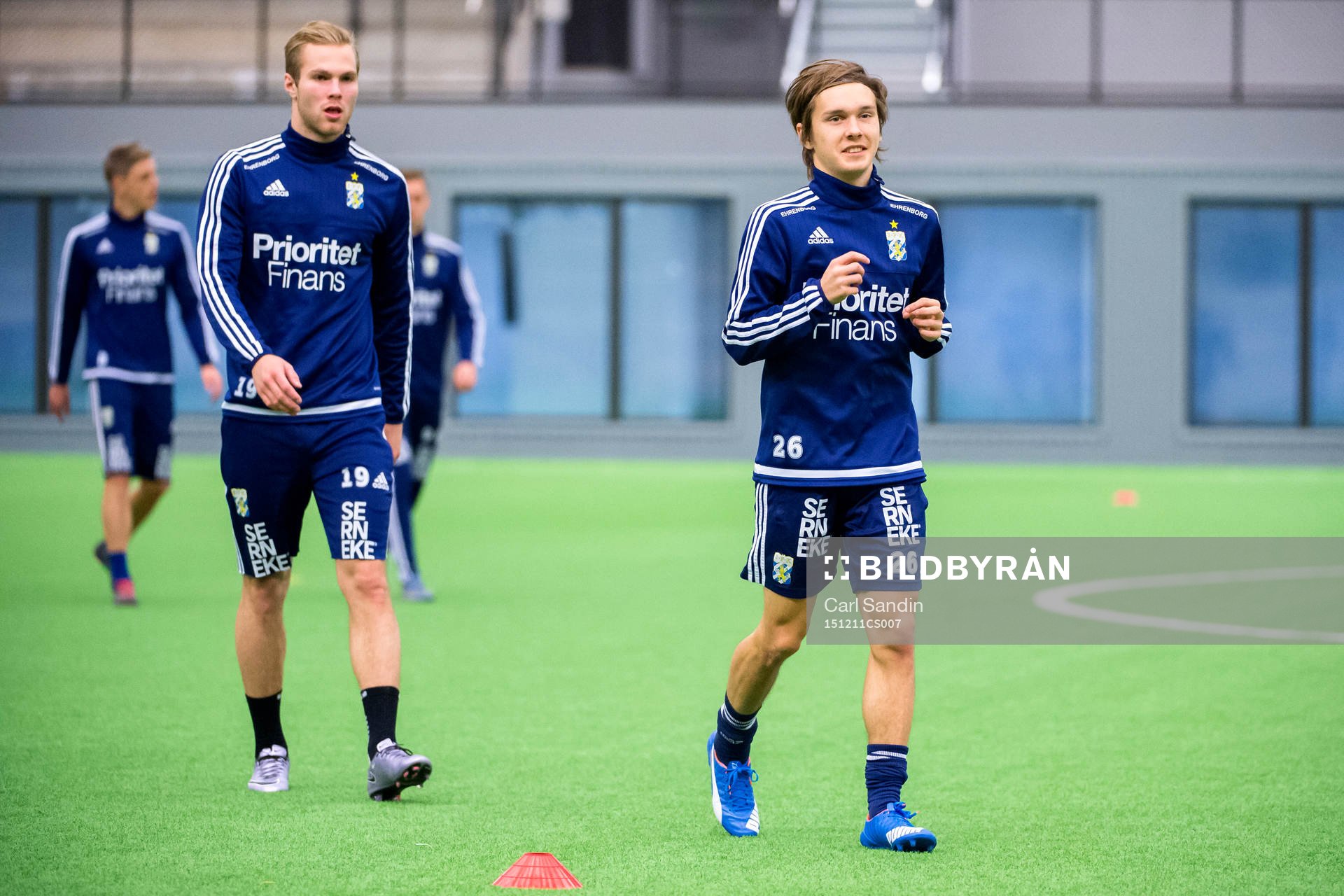 IFK Göteborgs Gustav Engvall och Patrik Karlsson Lagemyr