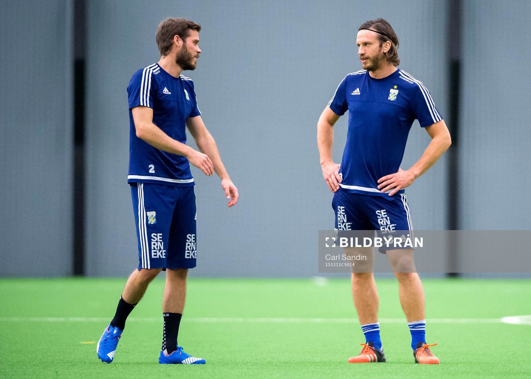 IFK Göteborgs Emil Salomonsson och Gustav Svensson